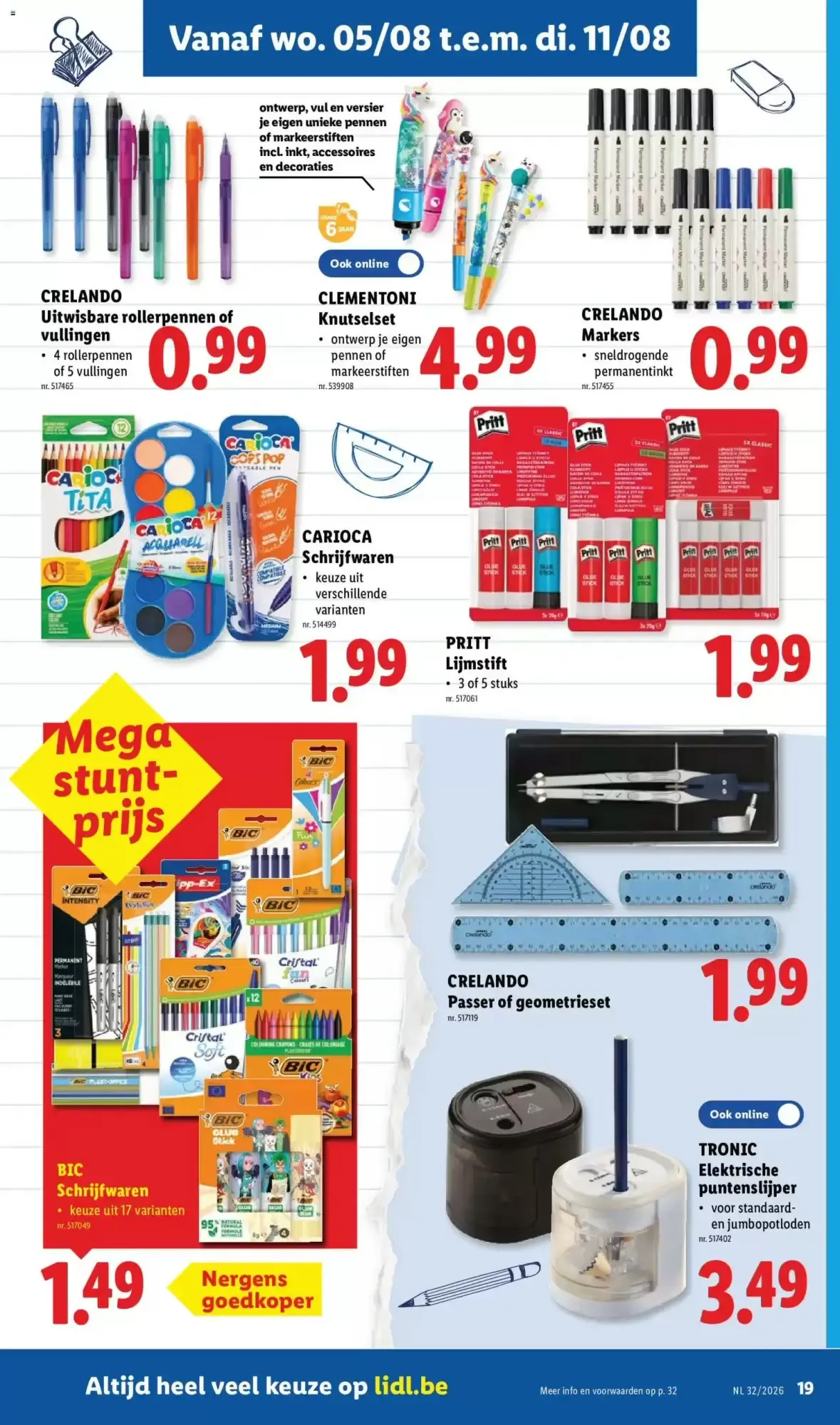 Lidl folder week 32 van 3 augustus tot 8 augustus 2026 - folder pagina 19