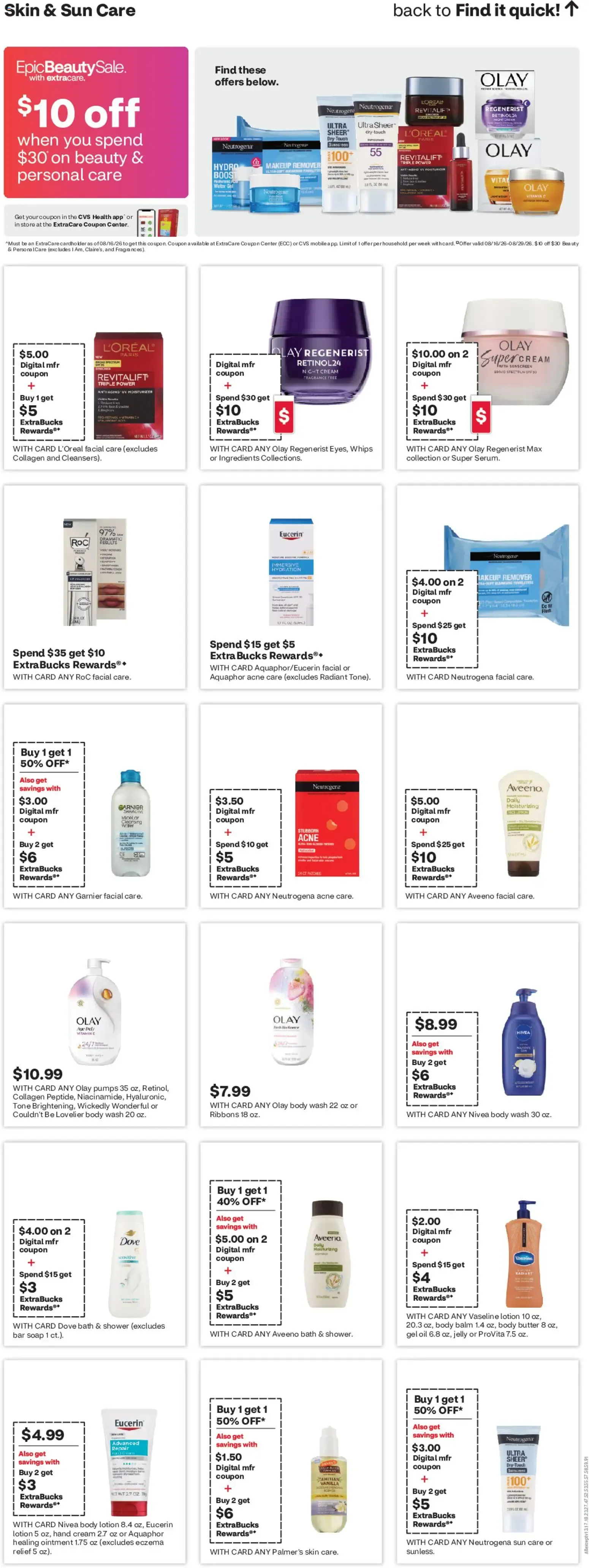Weekly ad CVS Weekly Ad from 08/23/2026 - Flyer, Circular this week from August 23 to August 29 2026 - Page 12