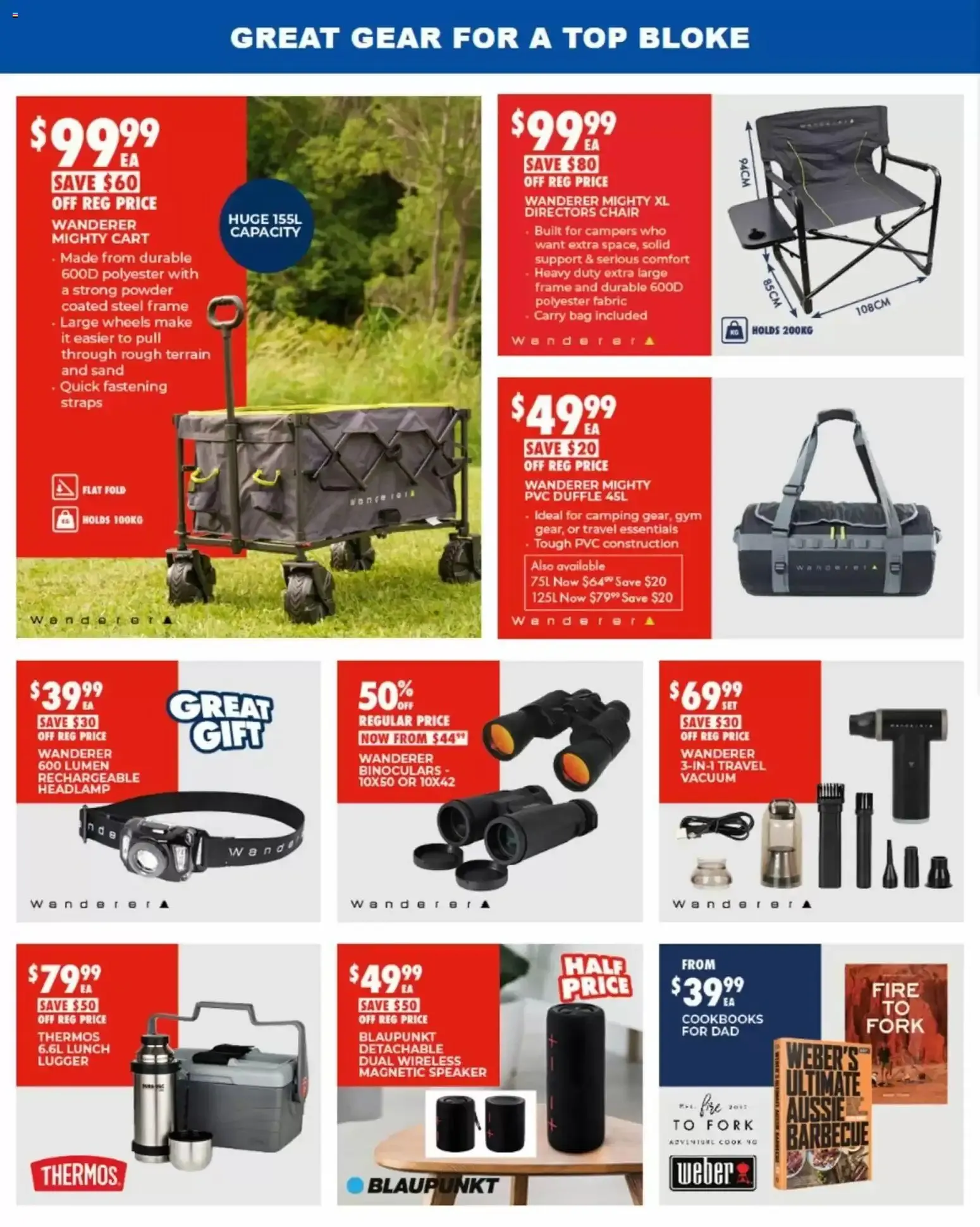 BCF Father's Day Sorted: Gifts to Fuel Dad's Fun - Catalogue valid from 17 August to 6 September 2026 - page 2