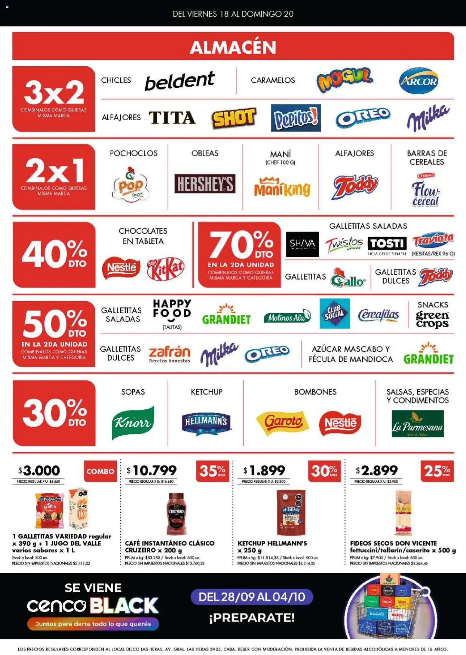Ofertas de Disco - Super Ofertas del 18/09/2026 al 20/09/2026 18 de septiembre al 20 de septiembre 2026 - Página 2 del catálogo