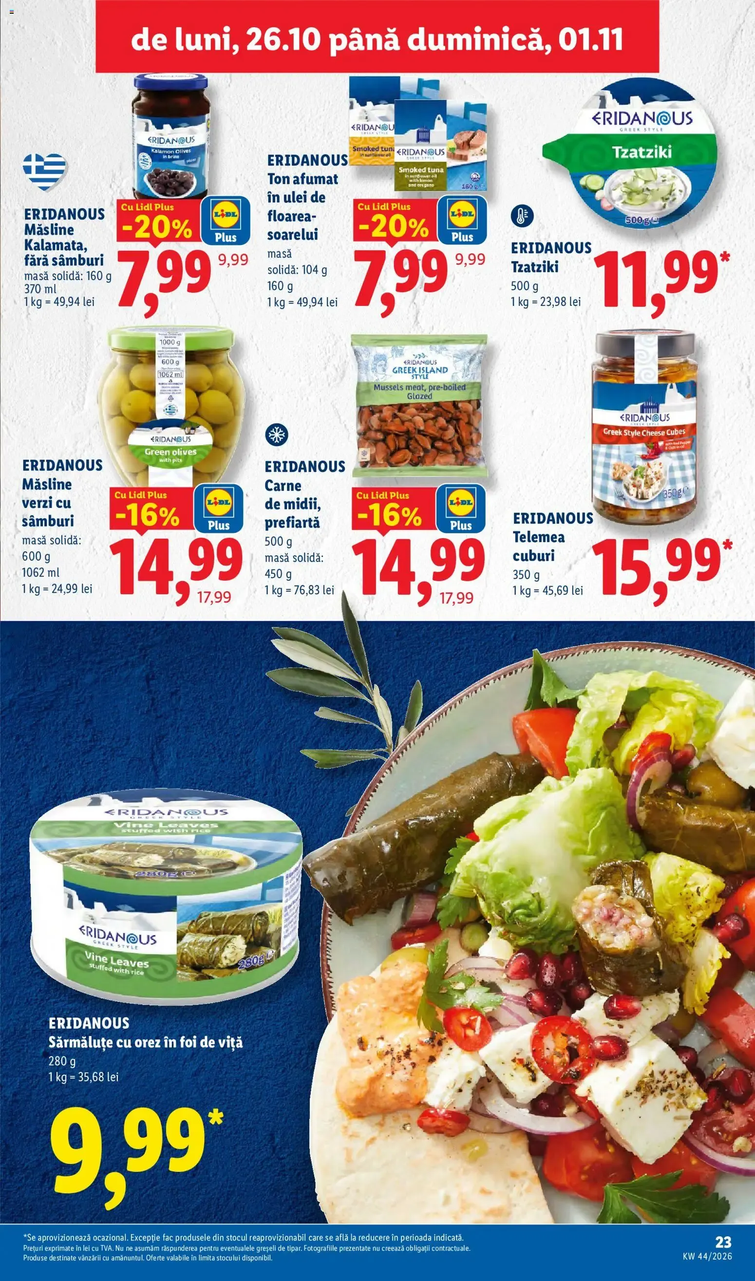 Catalog Catalog LIDL 26.10.2026 - Oferta și Revista online de la 26 octombrie până la 1 noiembrie 2026 - Revista Pagina 23