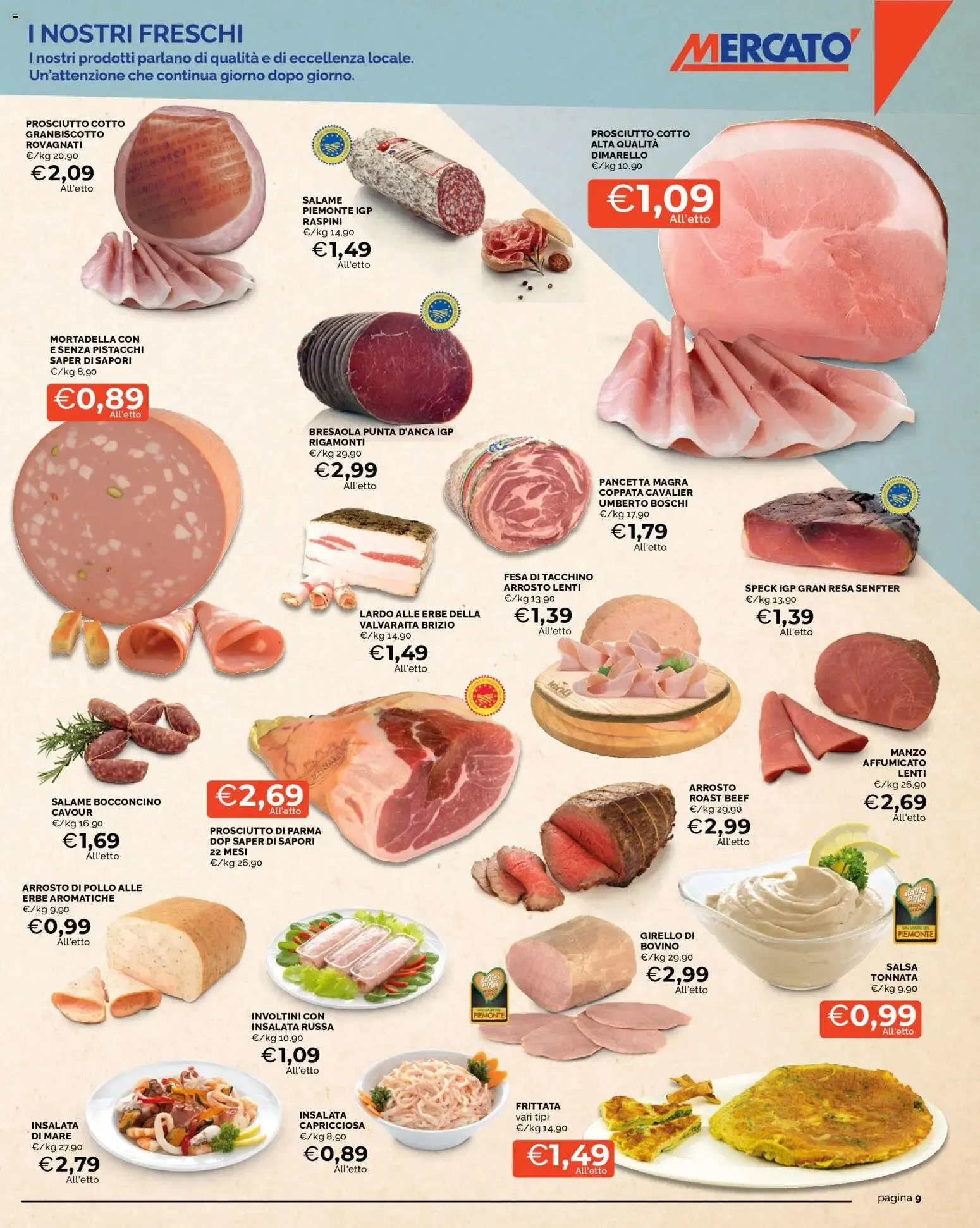 Mercatò volantino dal 01/10/2026 - online Offerte da 1 ottobre a 10 ottobre di 2026 - Pagina del volantino 9