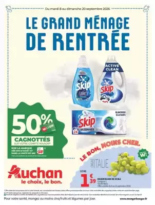 LE GRAND MÉNAGE DE RENTRÉE