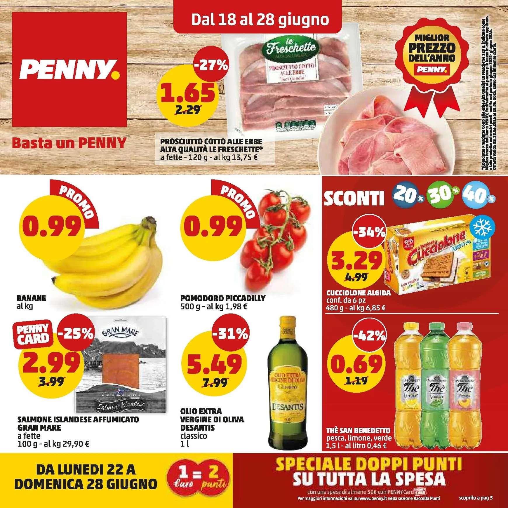 Volantino futuro PENNY valido dal giovedì 18/06/2026 al domenica 28/06/2026