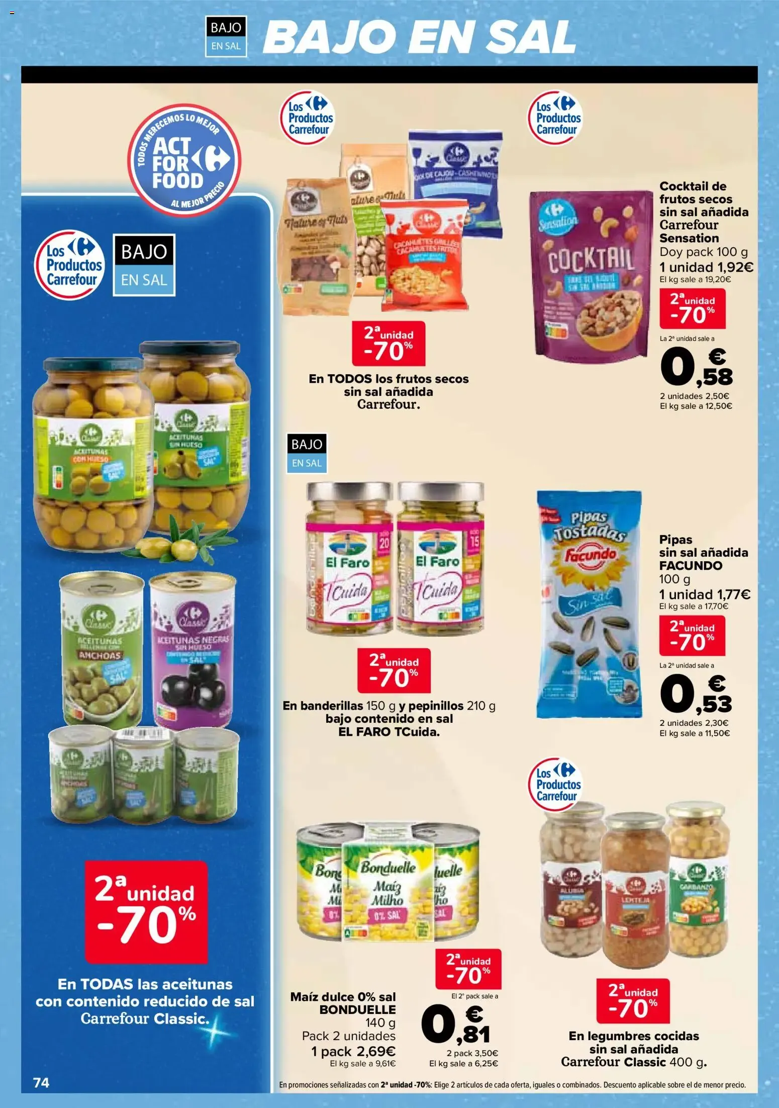 Catálogo de Carrefour: 2ª Unidad al -70% 28 de julio al 10 de agosto 2026 - Página 24