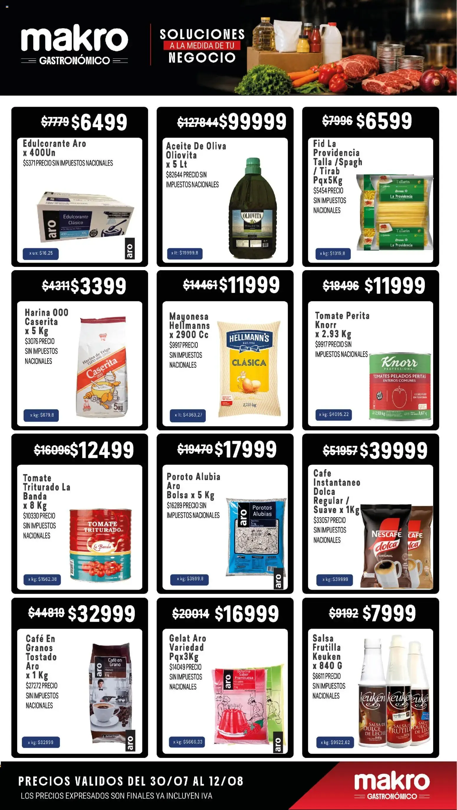 Ofertas de Makro Ofertas GASTRONÓMICO del 30/07/2026 - 12/08/2026 30 de julio al 12 de agosto 2026 - Página 5 del catálogo