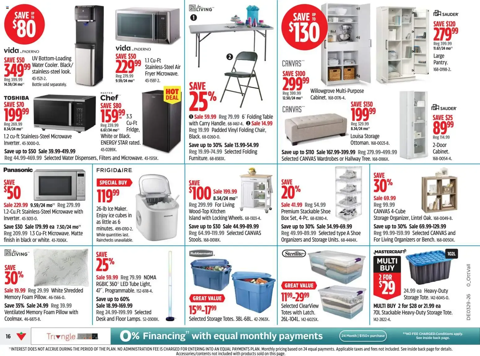Canadian Tire weekly flyer from Jul 16, 2026 > weekly specials & deals from July 16 to July 22 2026 - flyer page 16