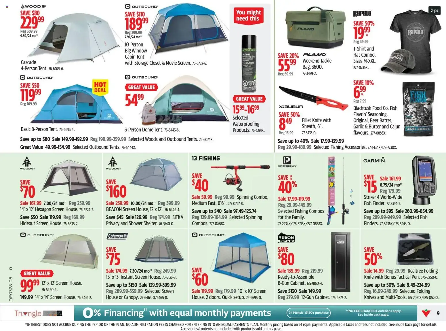Canadian Tire weekly flyer from Jul 9, 2026 > weekly specials & deals from July 9 to July 15 2026 - flyer page 9