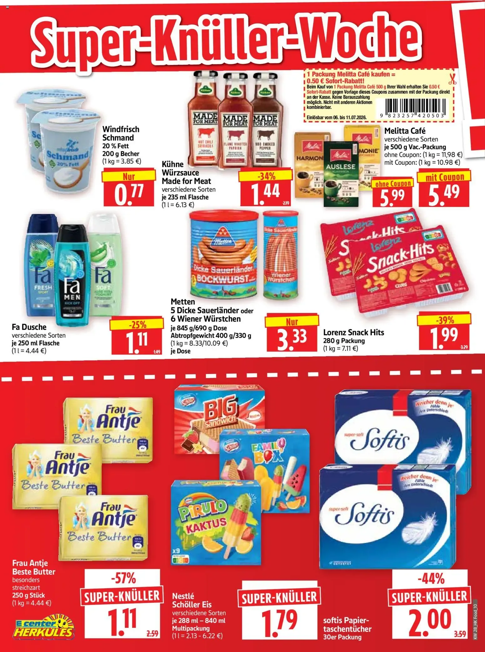 HERKULES Prospekt vom 06.07.2026 – Angebote online von 6. Juli bis 11. Juli 2026 - Prospekt seite 10