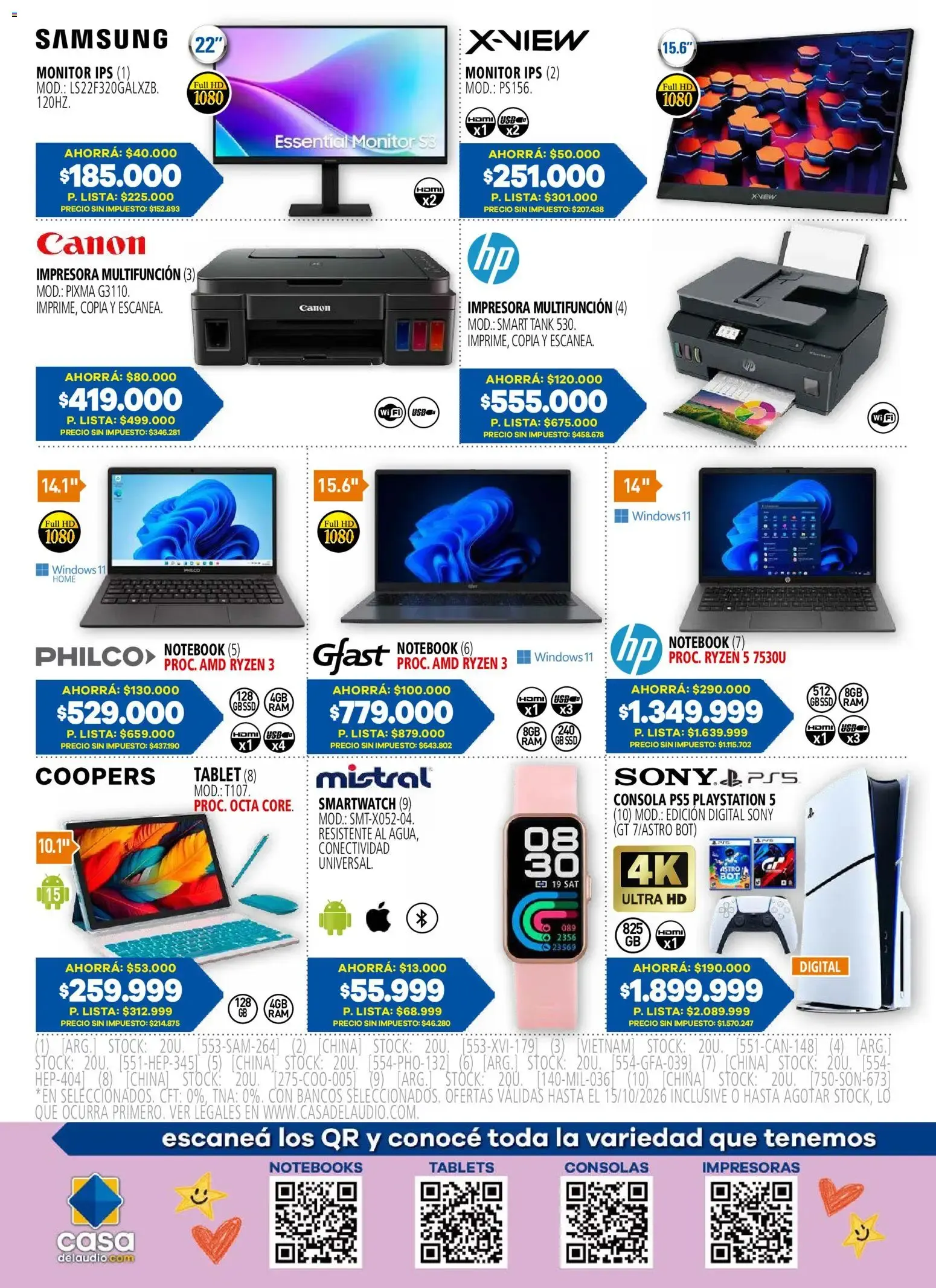 Ofertas de Casa del Audio: Para cada mamá, un regalo especial 1 de octubre al 15 de octubre 2026 - Página 18 del catálogo