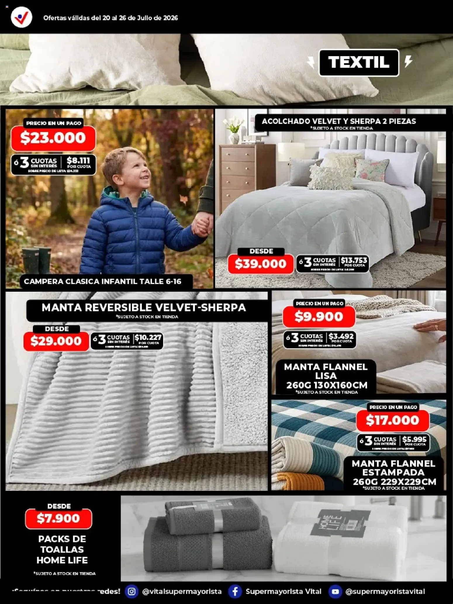 Ofertas de Vital - Especial de nonfood SALTA || del 20/07/2026 - 26/07/2026 || Catálogo 20 de julio al 26 de julio 2026 - Página 4 del catálogo