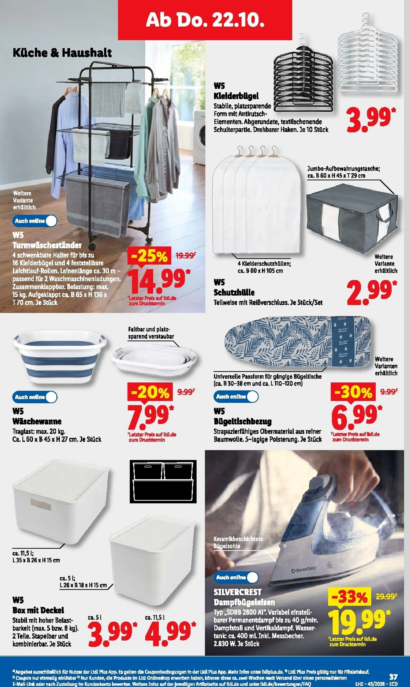 Lidl Prospekt nächste Woche – von Montag 19.10.2026 bis Samstag 24.10.2026 von 19. Oktober bis 24. Oktober 2026 - Prospekt seite 56