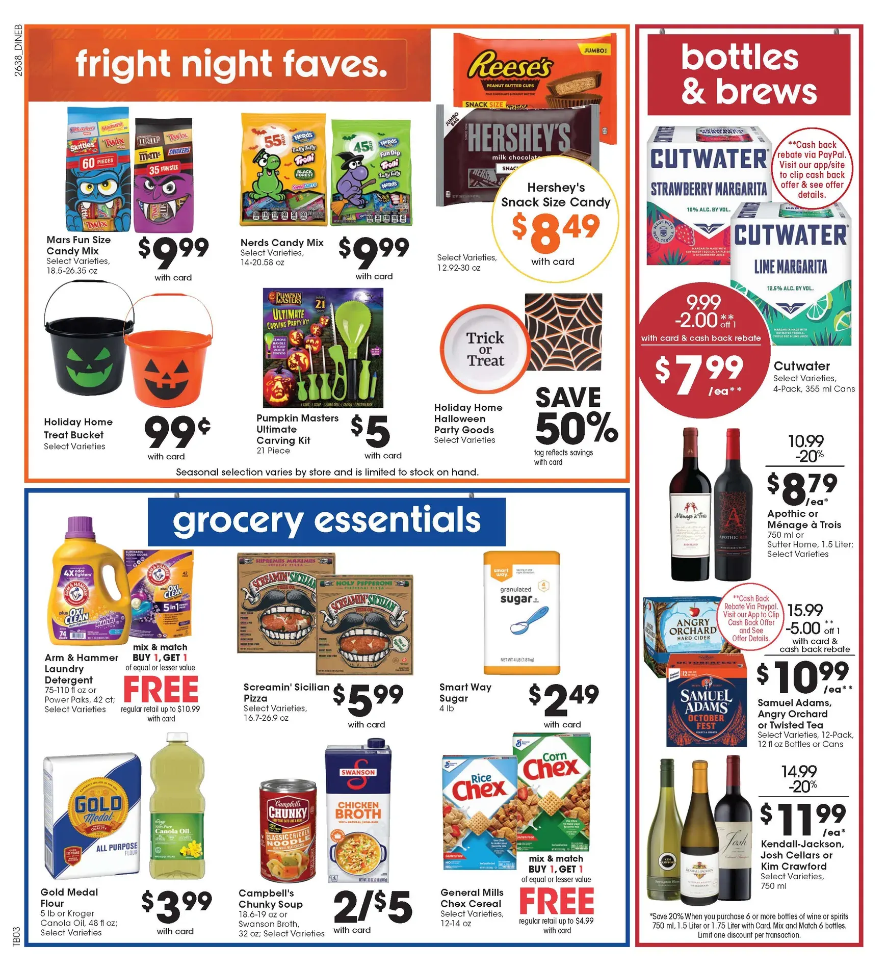 Weekly promotion Current Baker's leaflet valid from Wednesday 10/21/2026 to Tuesday 10/27/2026 spanning from October 21 to October 27 2026 - Page 7 for Catalogue 365