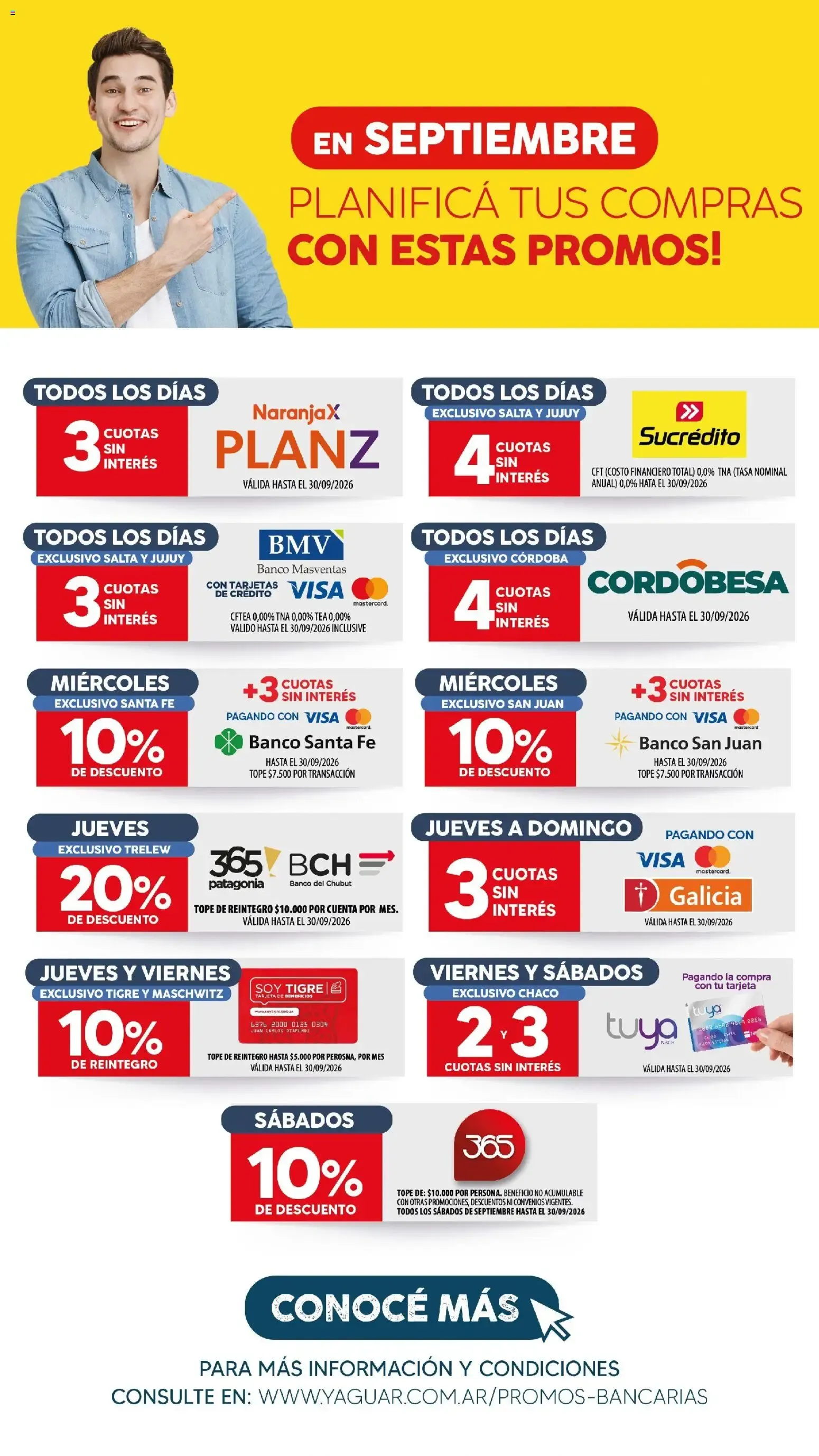 Ofertas de En Septiembre: Planificá tus compras con estas promos! 1 de septiembre al 30 de septiembre 2026 - Página 1 del catálogo