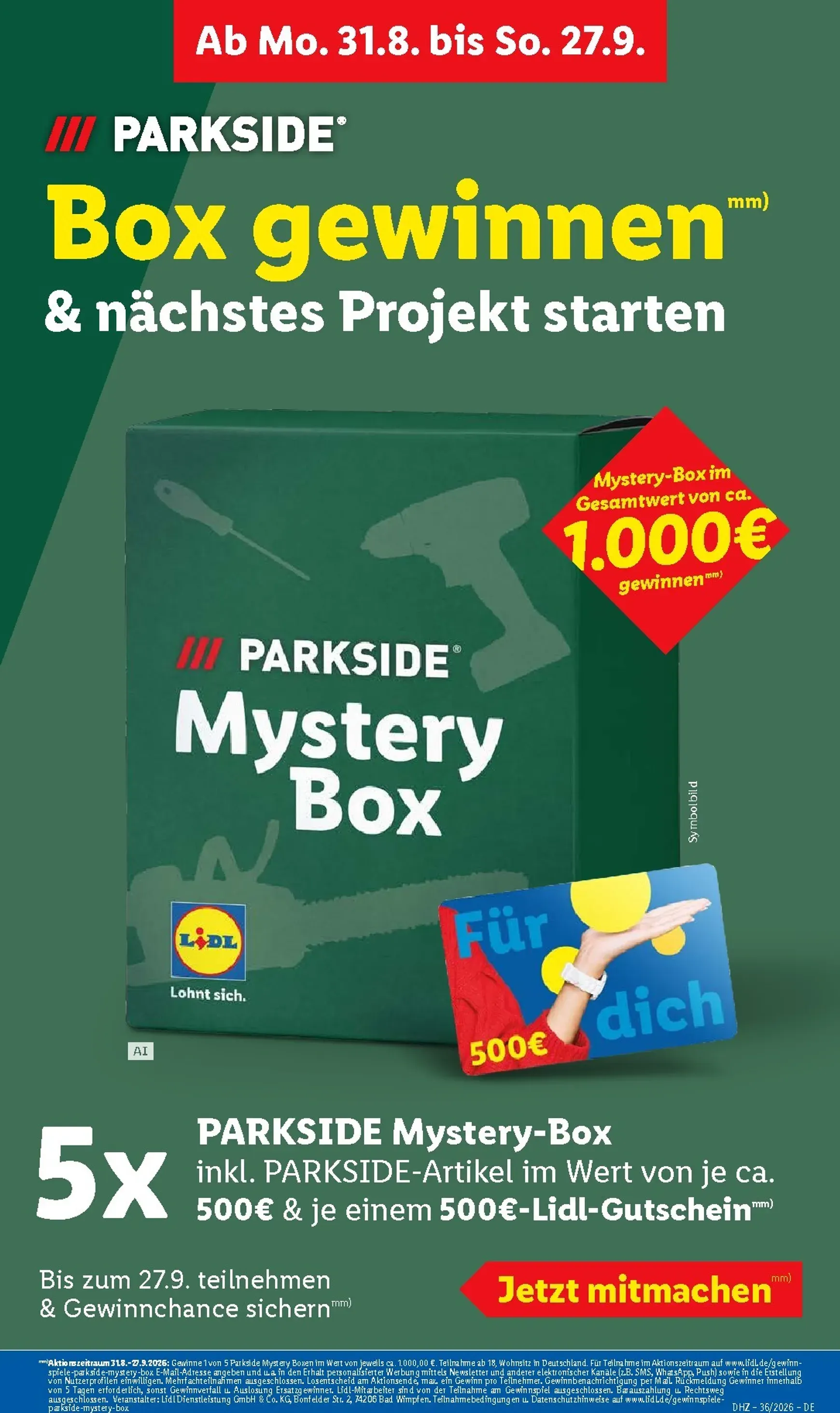 Lidl - Nonfood Prospekt nächste Woche – von Montag 31.08.2026 bis Samstag 05.09.2026 von 31. August bis 5. September 2026 - Prospekt seite 42