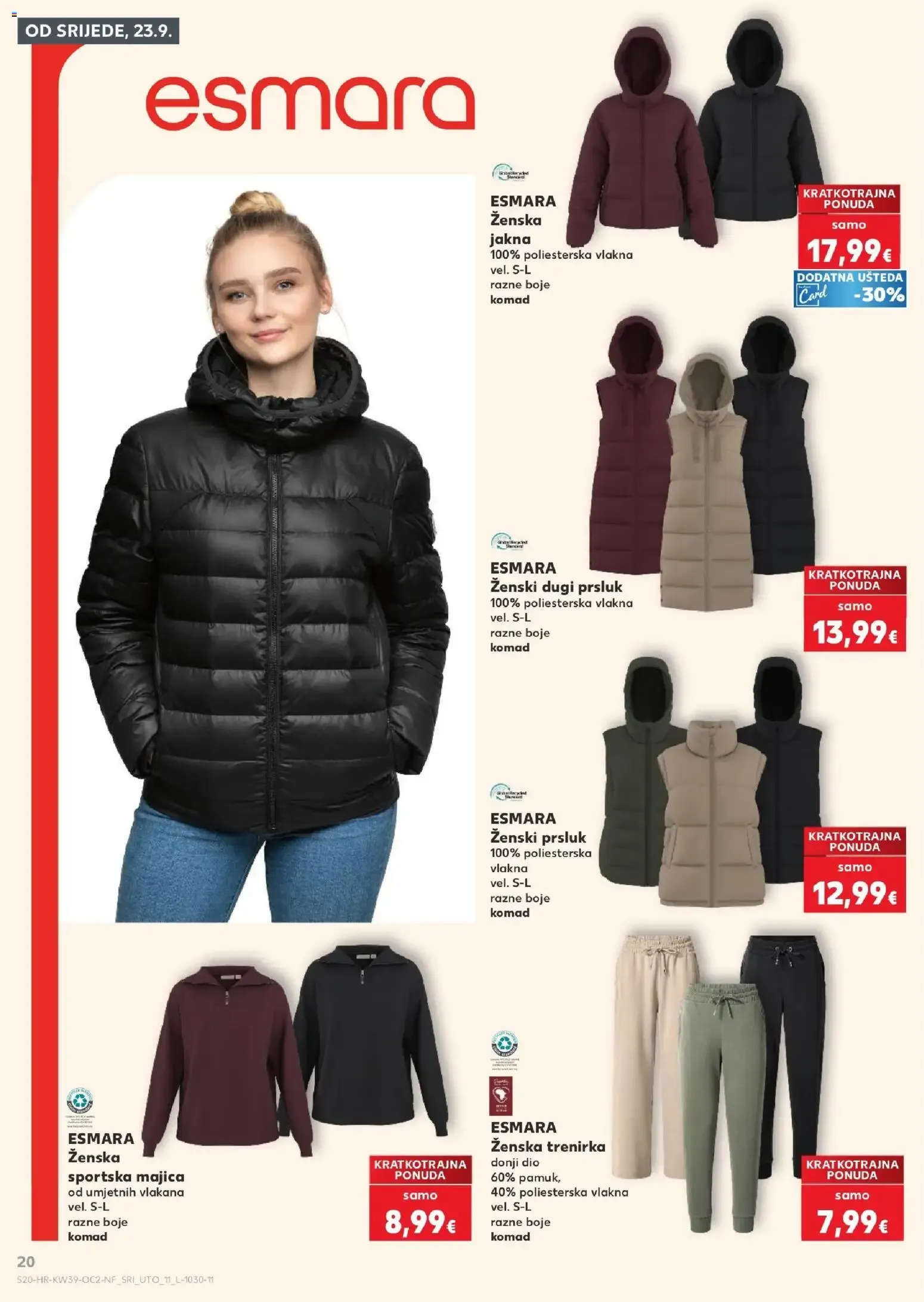 Katalog Kaufland Katalog novi od 23.09.2026 na listanje > letak digitalni od 23. rujna do 29. rujna 2026. - Pregled Stranica 20