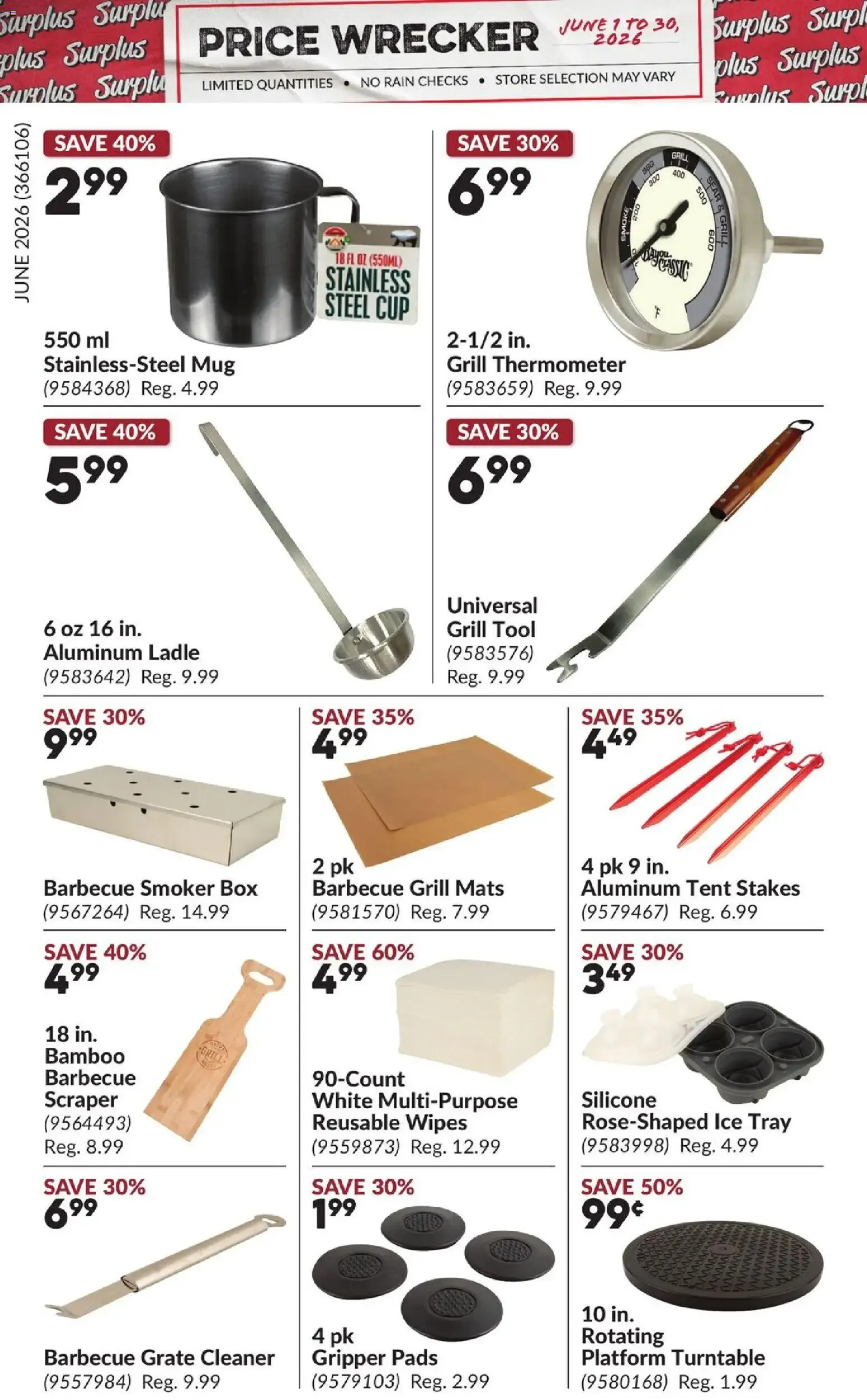 Princess Auto flyer - Price Wrecker from Jun 1, 2026 > weekly specials & deals from June 1 to June 30 2026 - flyer page 18
