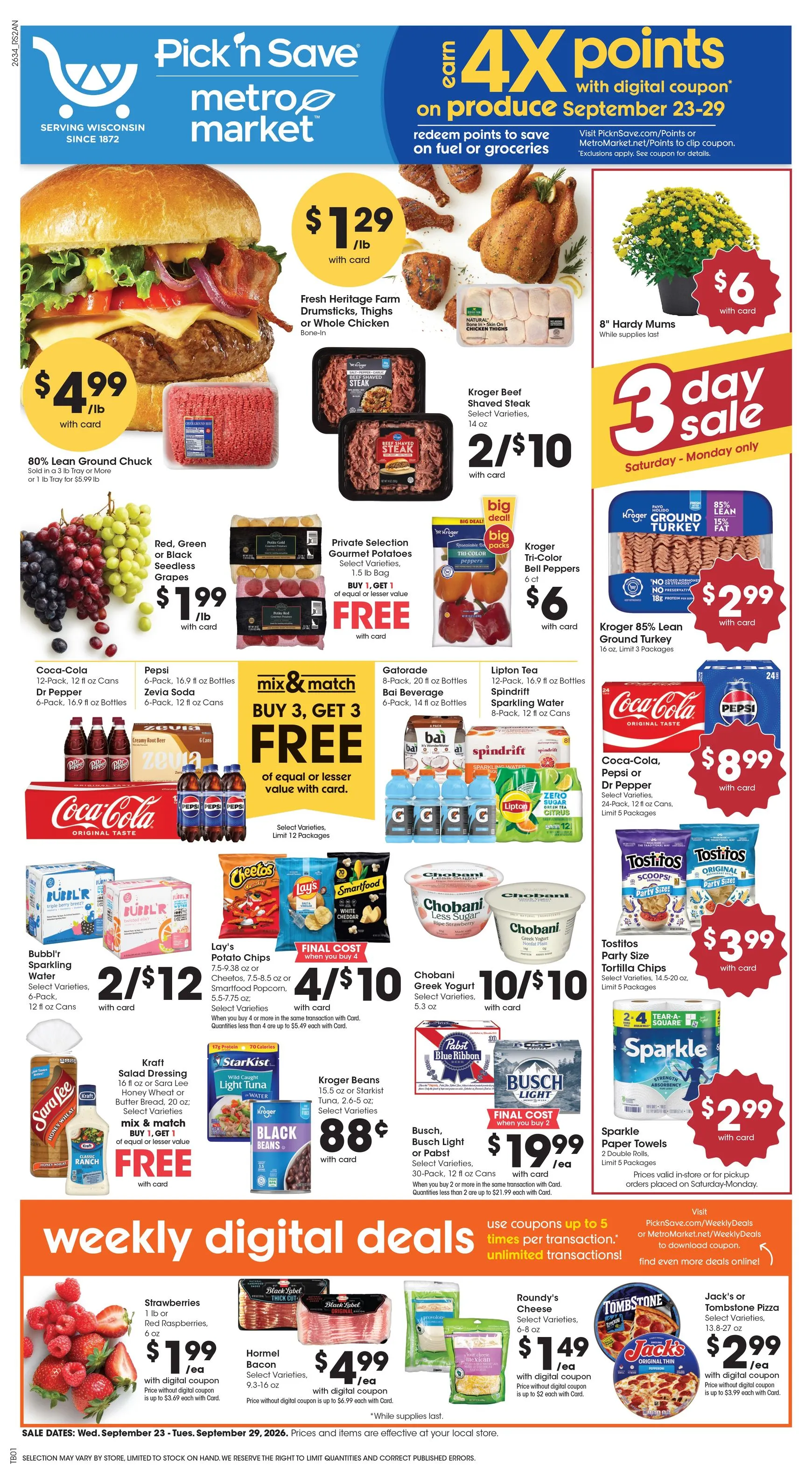 Future Pick'n Save flyer valid from Wednesday 09/23/2026 to Tuesday 09/29/2026