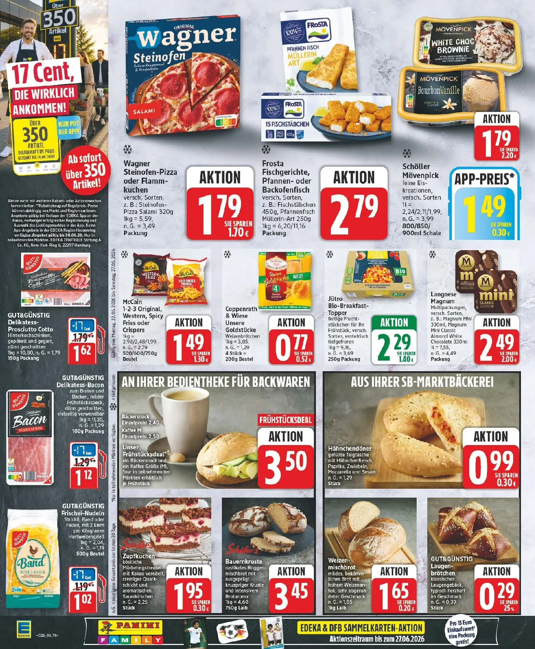 Edeka - Mega Preis der Woche! Prospekt – von Montag 22.06.2026 bis Samstag 27.06.2026 von 22. Juni bis 27. Juni 2026 - Prospekt seite 6