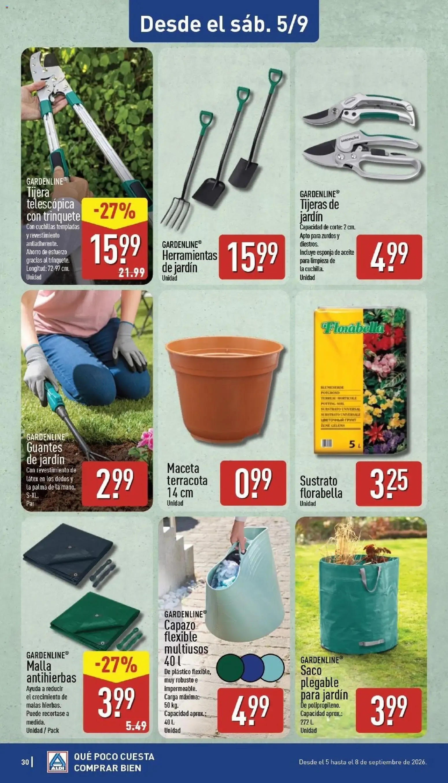 Catálogo de Aldi folleto | Catálogo 31 de agosto al 6 de septiembre 2026 - Página 29