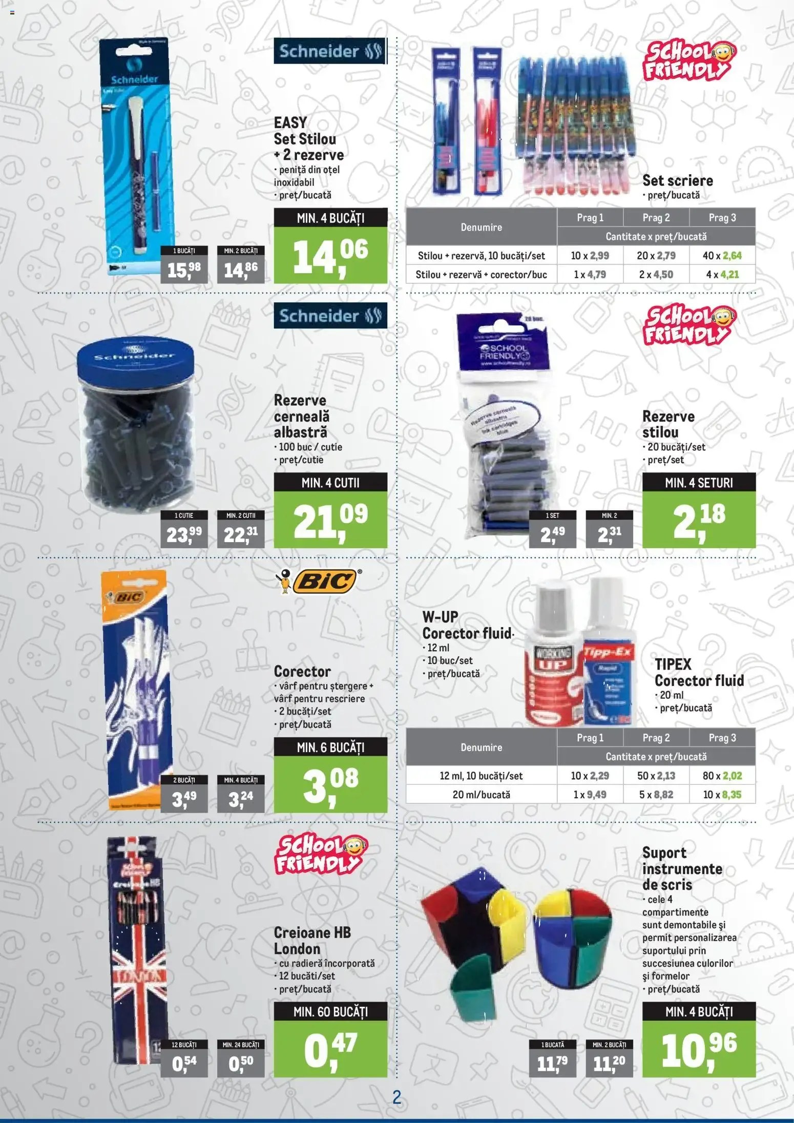 Catalog Ofertas de material escolar para la temporada de vuelta al cole de la 5 august până la 20 septembrie 2026 - Revista Pagina 2