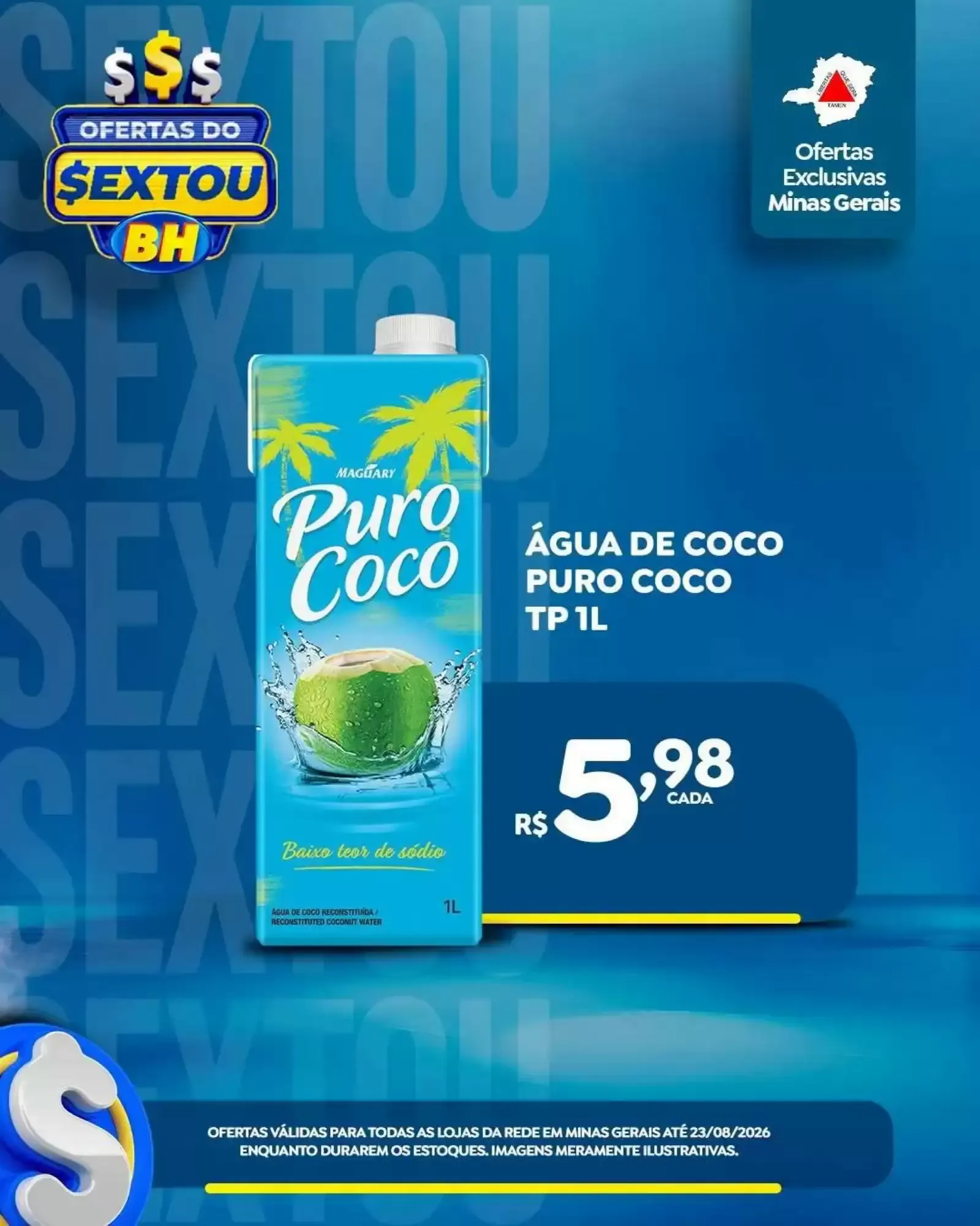 Encarte de Ofertas do Sextou BH - Minas Gerais 21 de agosto até 23 de agosto 2026 - Pagina 9