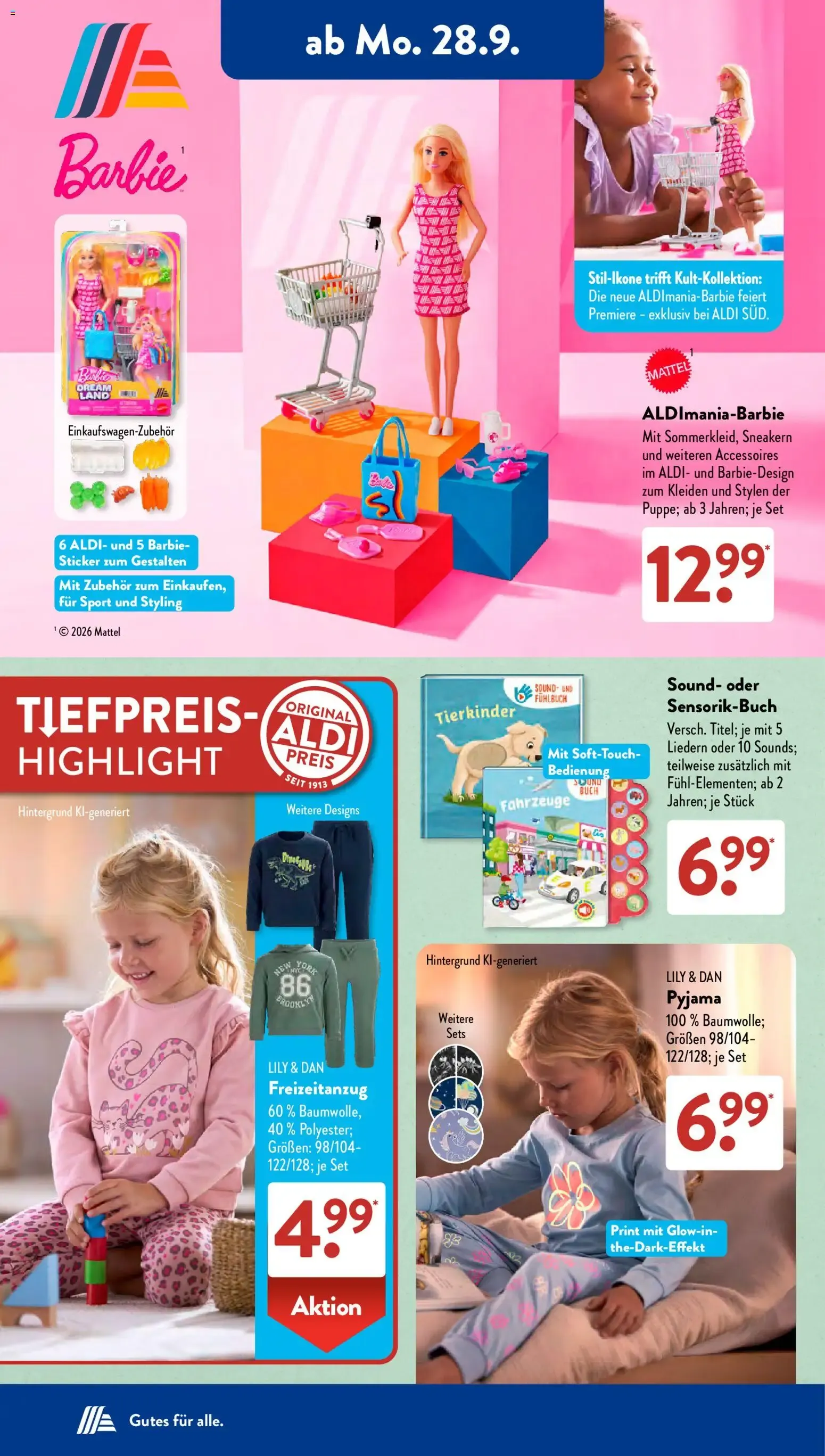 Aldi Süd Prospekt (ab 28.09.2026) zum Blättern von 28. September bis 2. Oktober 2026 - Prospekt seite 2