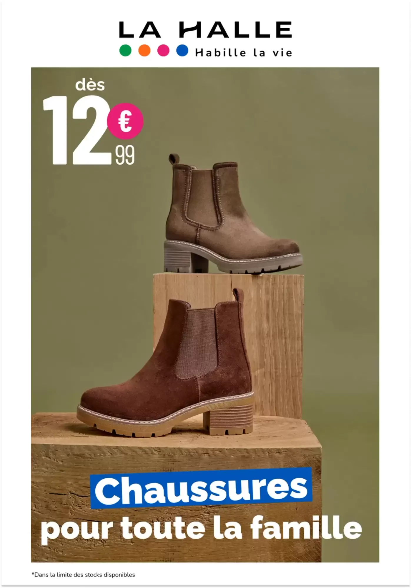 La Halle - Chaussures pour toute la famille du 21 octobre au 27 octobre 2026 - Catalogue page 1