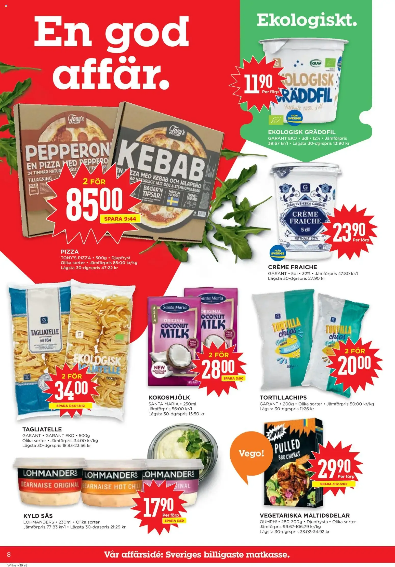 Willys erbjudanden från 21/09/2026 - 27/09/2026 > Reklamblad nuvarande rabatter från 21 september till 27 september 2026 - Reklamblad sidor 8