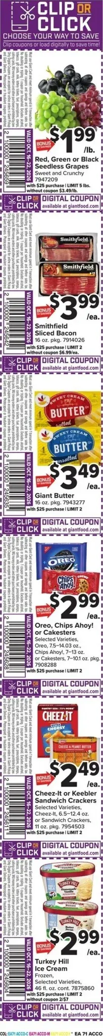 Weekly ad Current Giant leaflet valid from Friday 10/16/2026 to Thursday 10/22/2026 from October 16 to October 22 2026 - Page 2