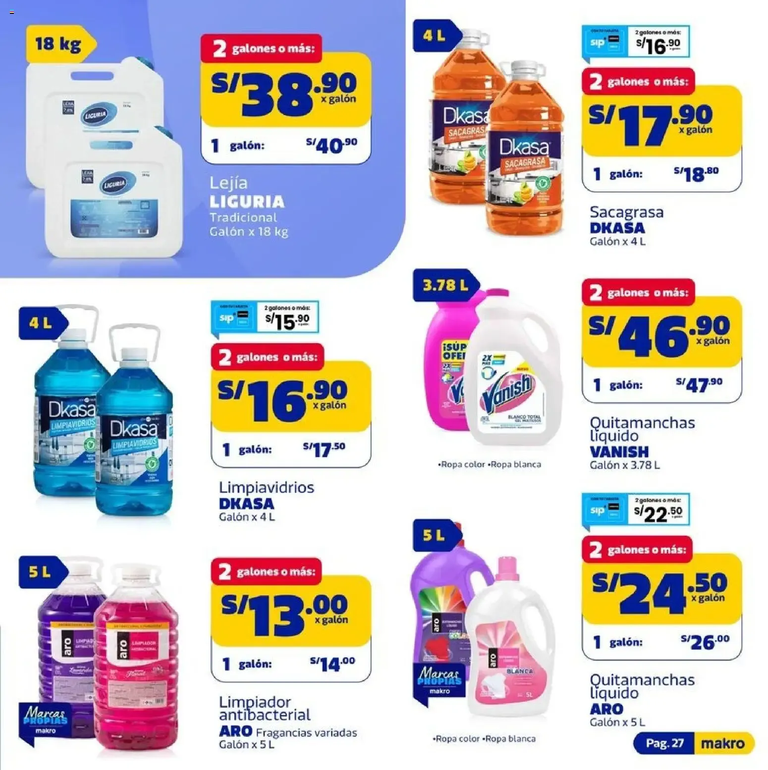 Catalogo de Makro Ahorro: El aliado para tu negocio 22 de octubre al 28 de octubre 2026 - Pag 27