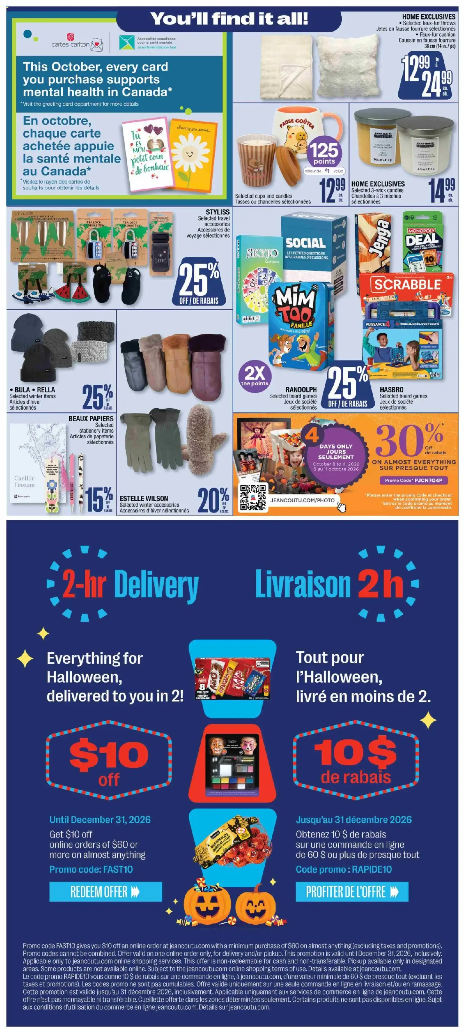 Jean Coutu weekly flyer from Oct 8, 2026 > weekly specials & deals from October 8 to October 14 2026 - flyer page 9