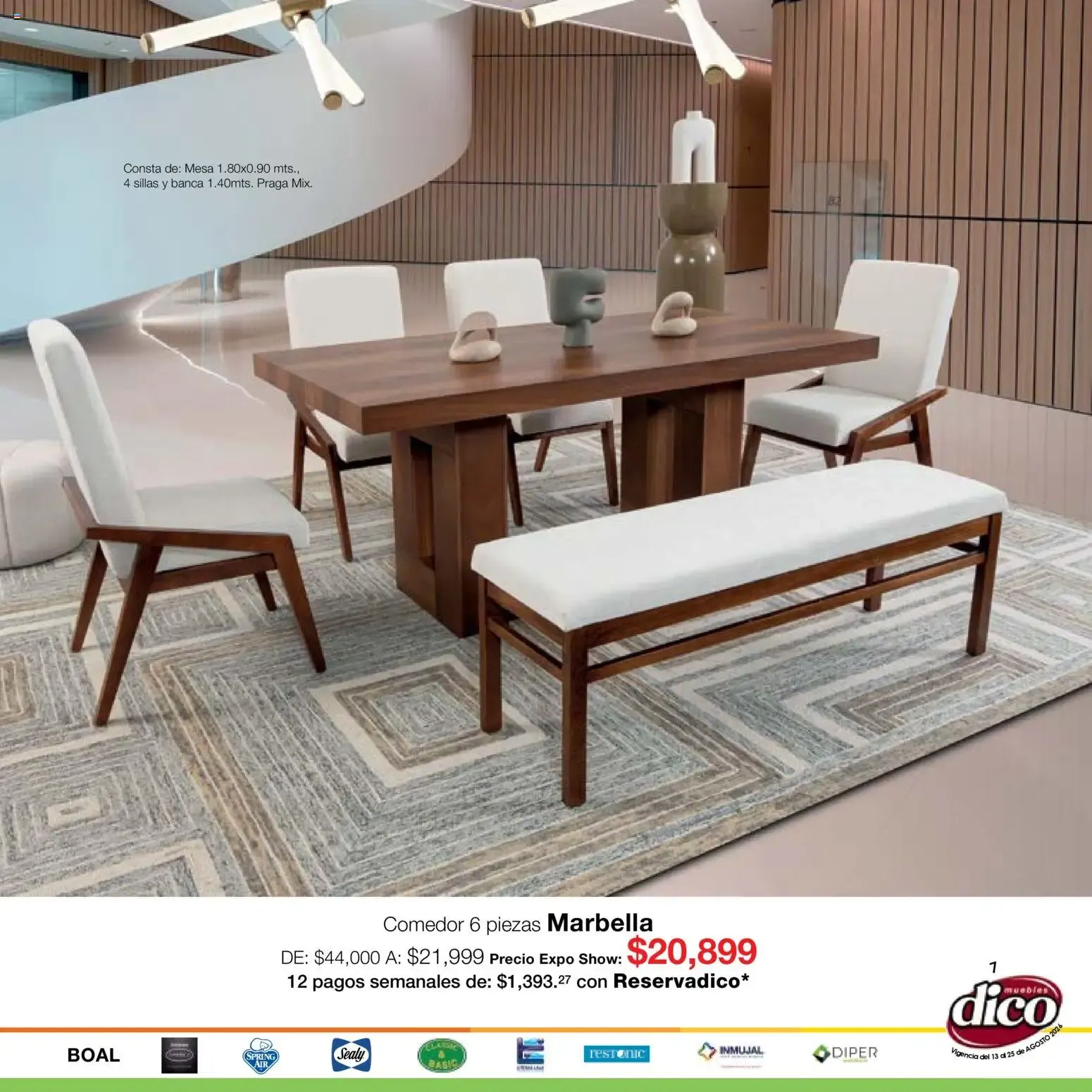 Catálogo de Muebles Dico catálogo Expo Show (13/08/2026 - 25/08/2026) - catálogo en línea 13 de agosto al 25 de agosto 2026 - Pagina 7