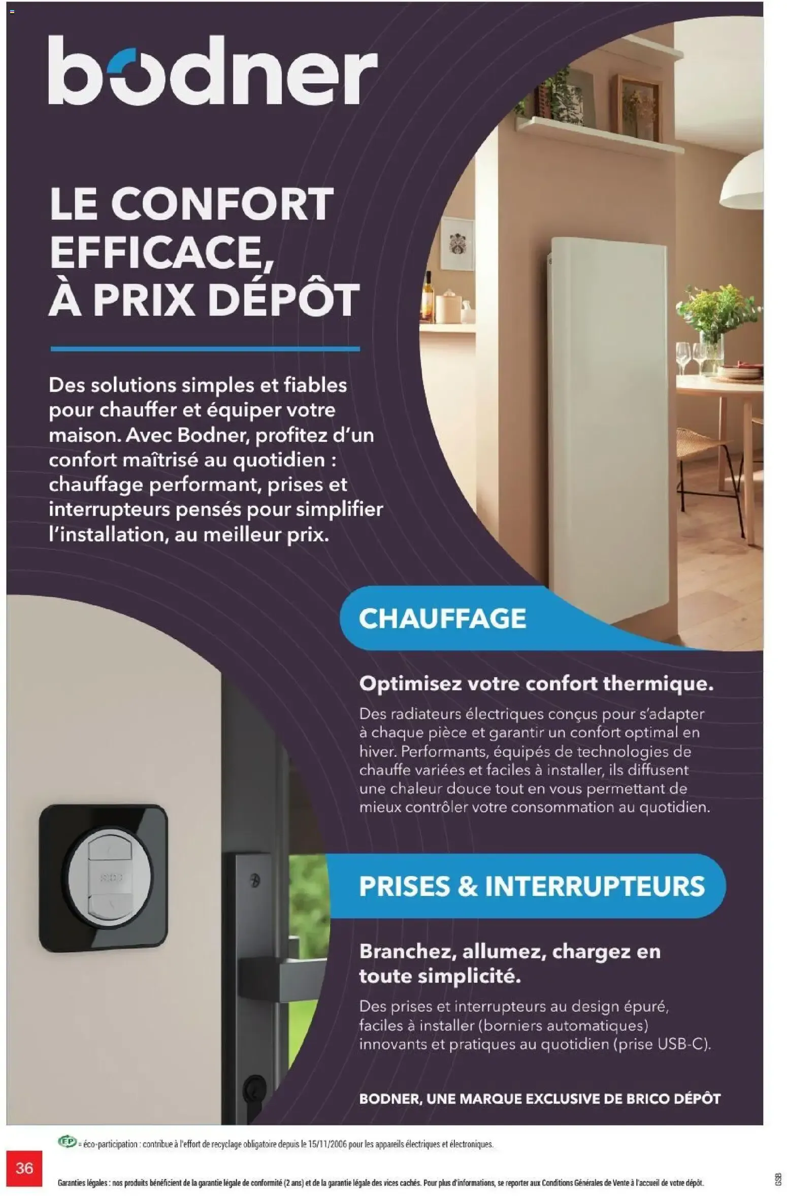 L'OFFICIEL DU BRICOLAGE - Automne du 17 septembre au 1 octobre 2026 - Catalogue page 36