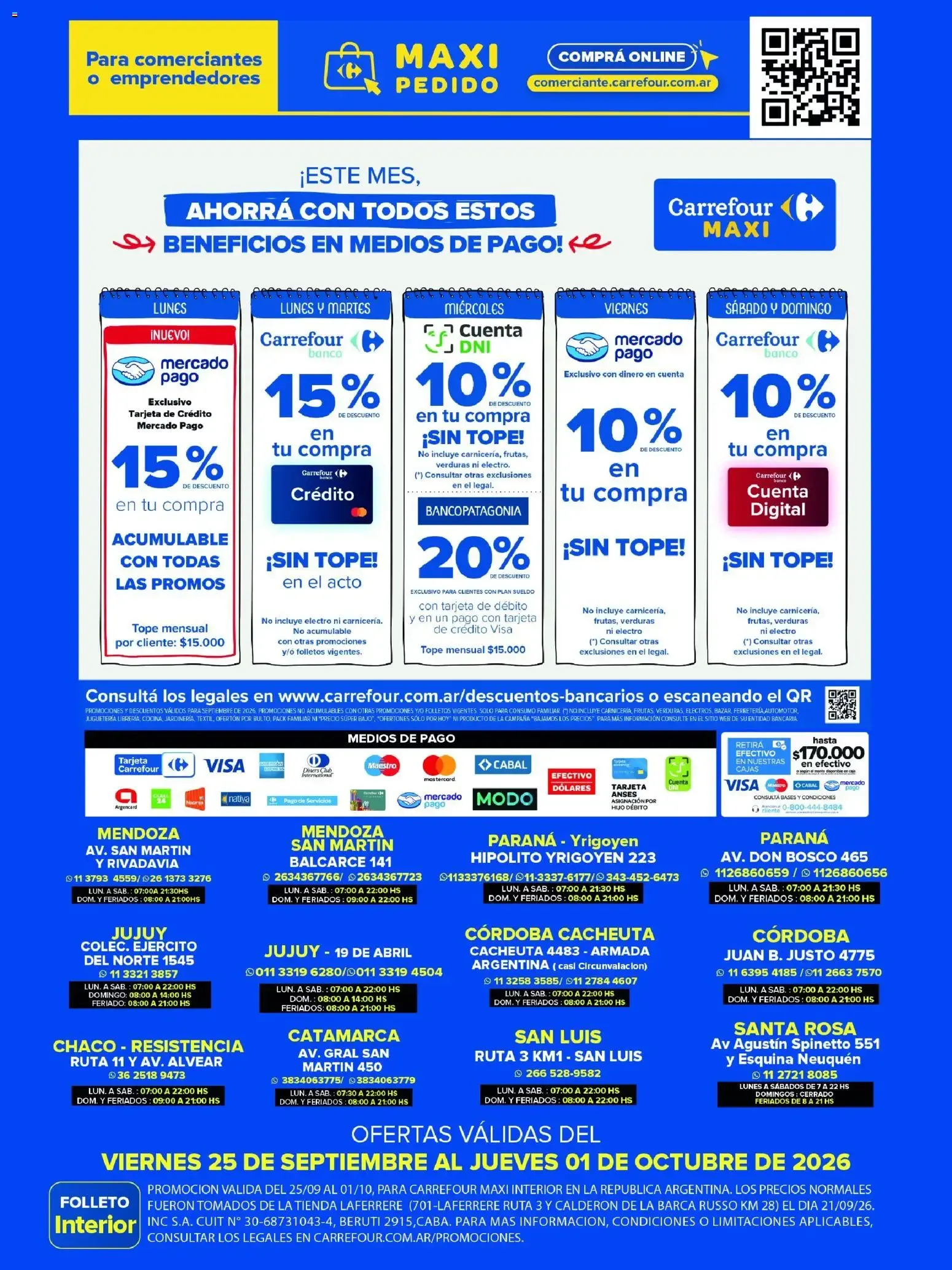 Ofertas de Carrefour Maxi catálogo del 25/09/2026 - 01/10/2026 25 de septiembre al 1 de octubre 2026 - Página 13 del catálogo