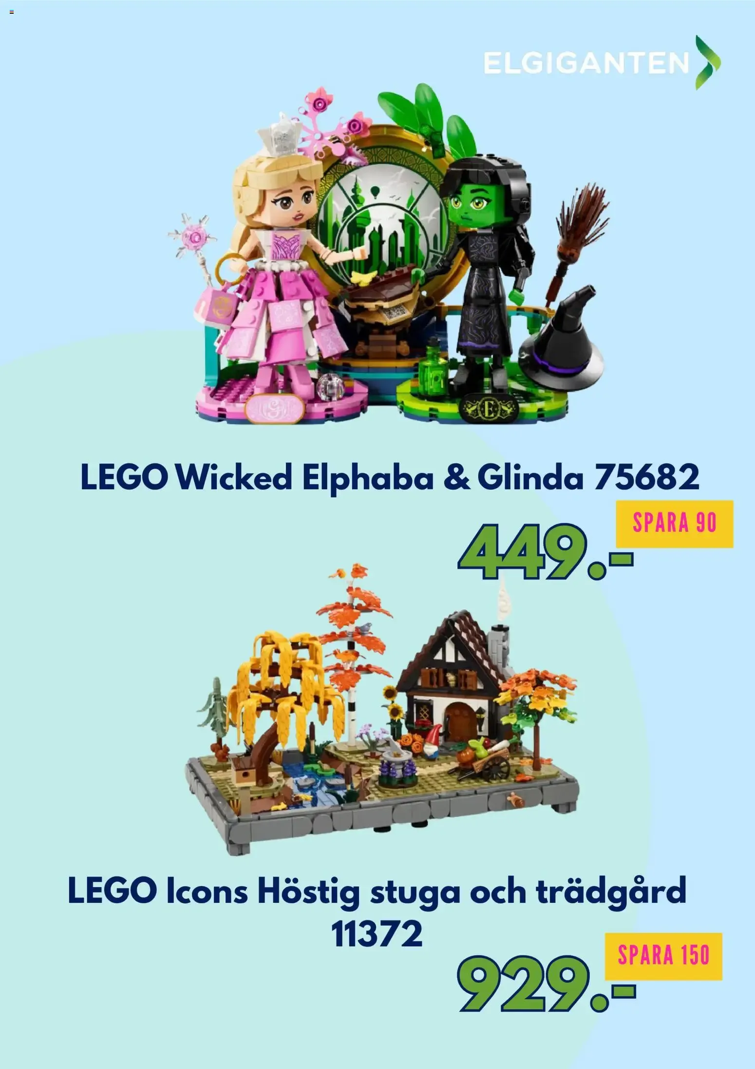 Elgiganten erbjudanden - Lego från 15/10/2026 - 22/10/2026 > Reklamblad nuvarande rabatter från 15 oktober till 22 oktober 2026 - Reklamblad sidor 4