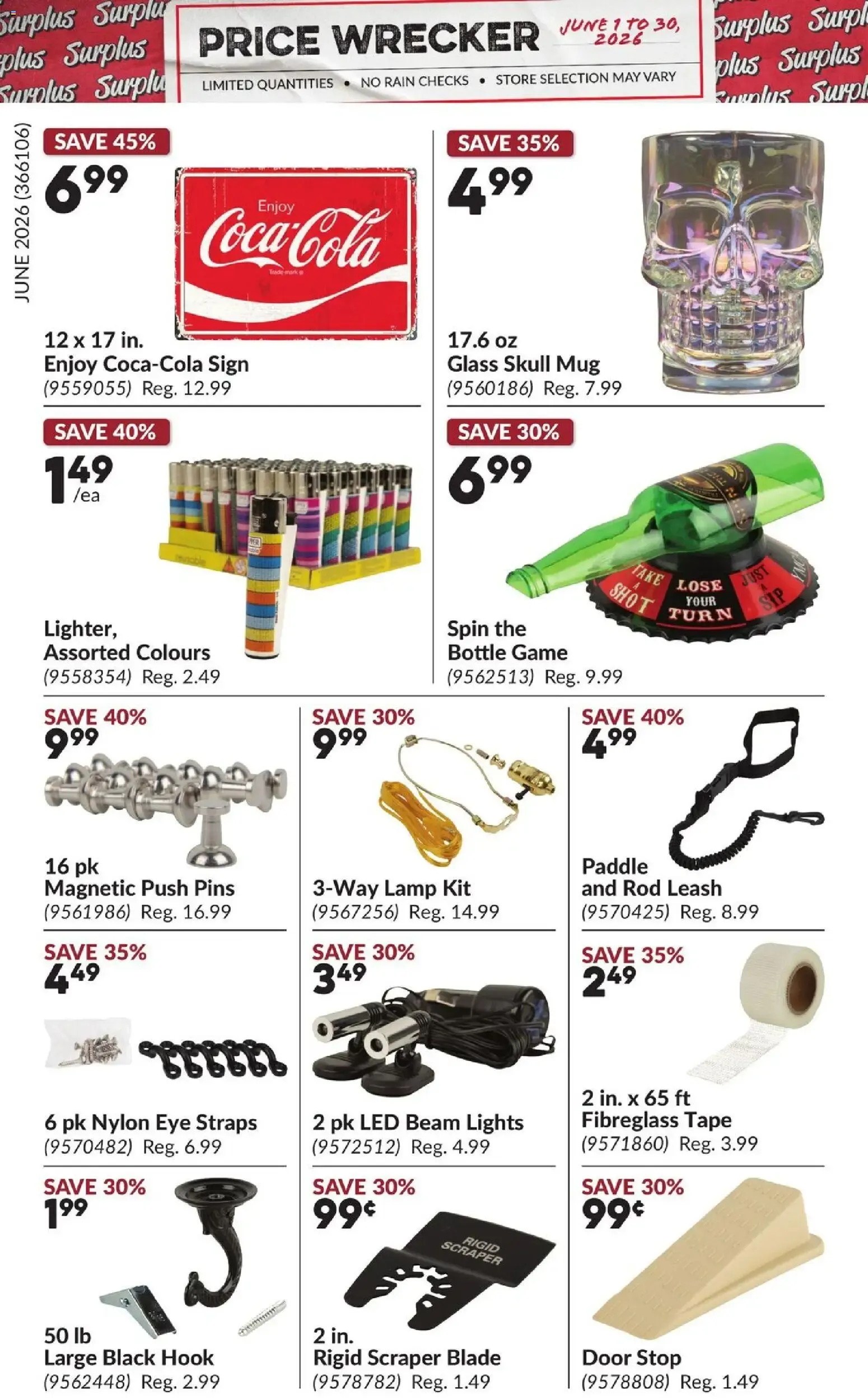 Princess Auto flyer - Price Wrecker from Jun 1, 2026 > weekly specials & deals from June 1 to June 30 2026 - flyer page 15