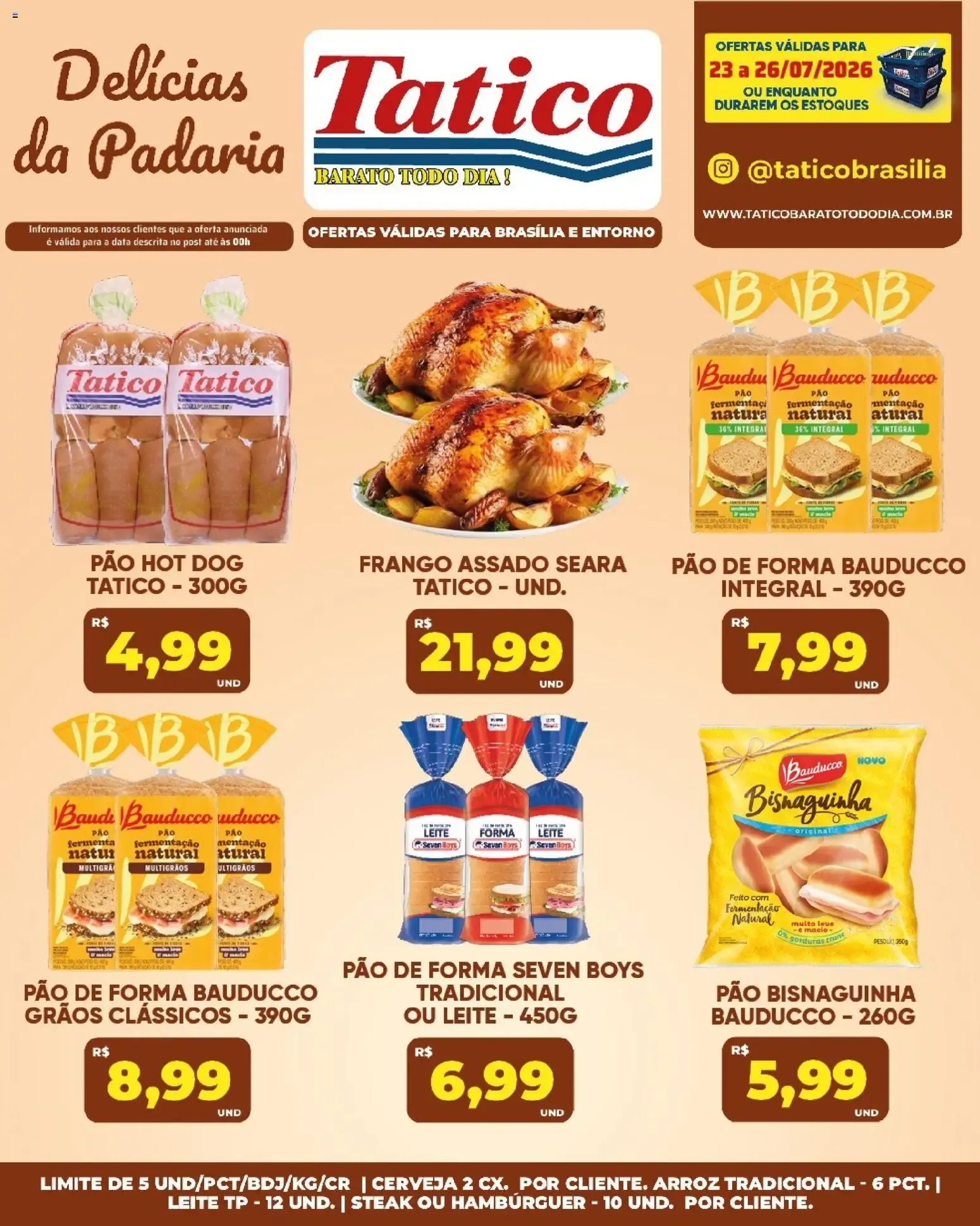 Encarte de Tatico ofertas do Dia de 23/07/2026 | Promoções Online 23 de julho até 23 de julho 2026 - Pagina 19