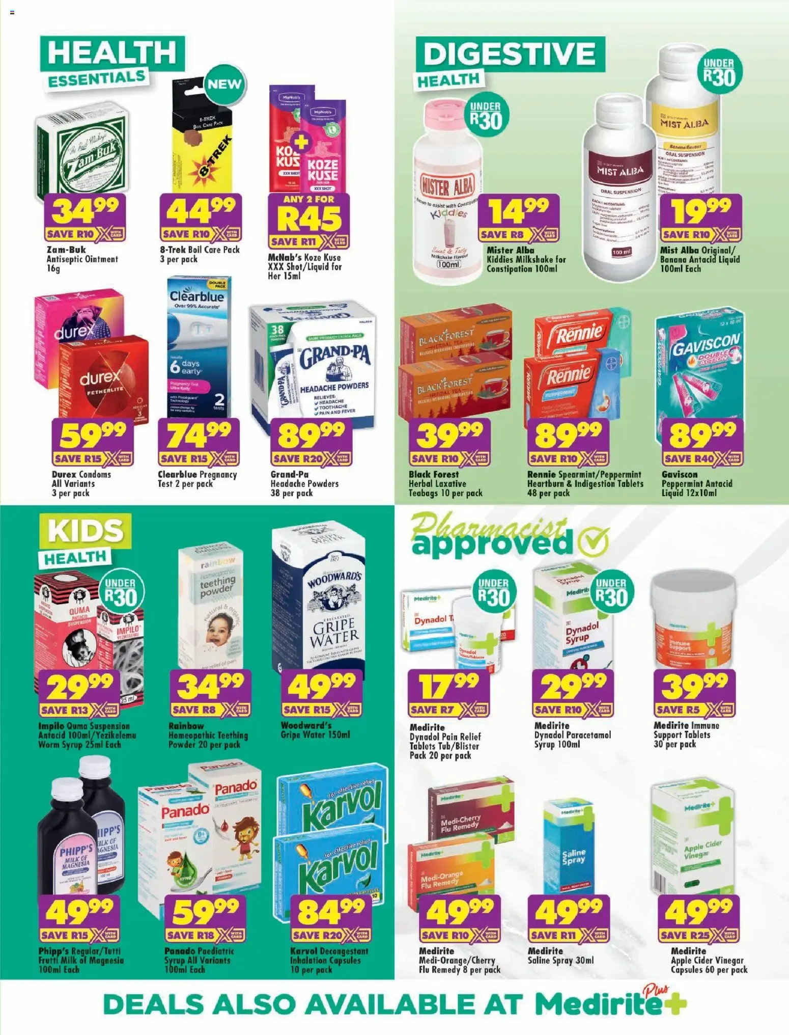Shoprite - Medirite Xtra Savings Winter Essentials (22/06/2026 - 12/07/2026) → Online Catalogue from 22 June to 12 July 2026 - Catalogue Page 3