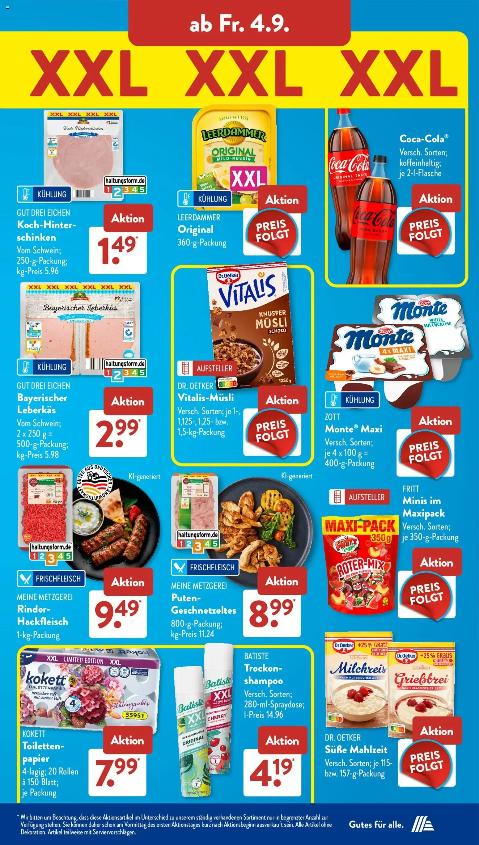 ALDI SÜD Tiefpreis-Highlight Prospekt von 31. August bis 5. September 2026 - Prospekt seite 14