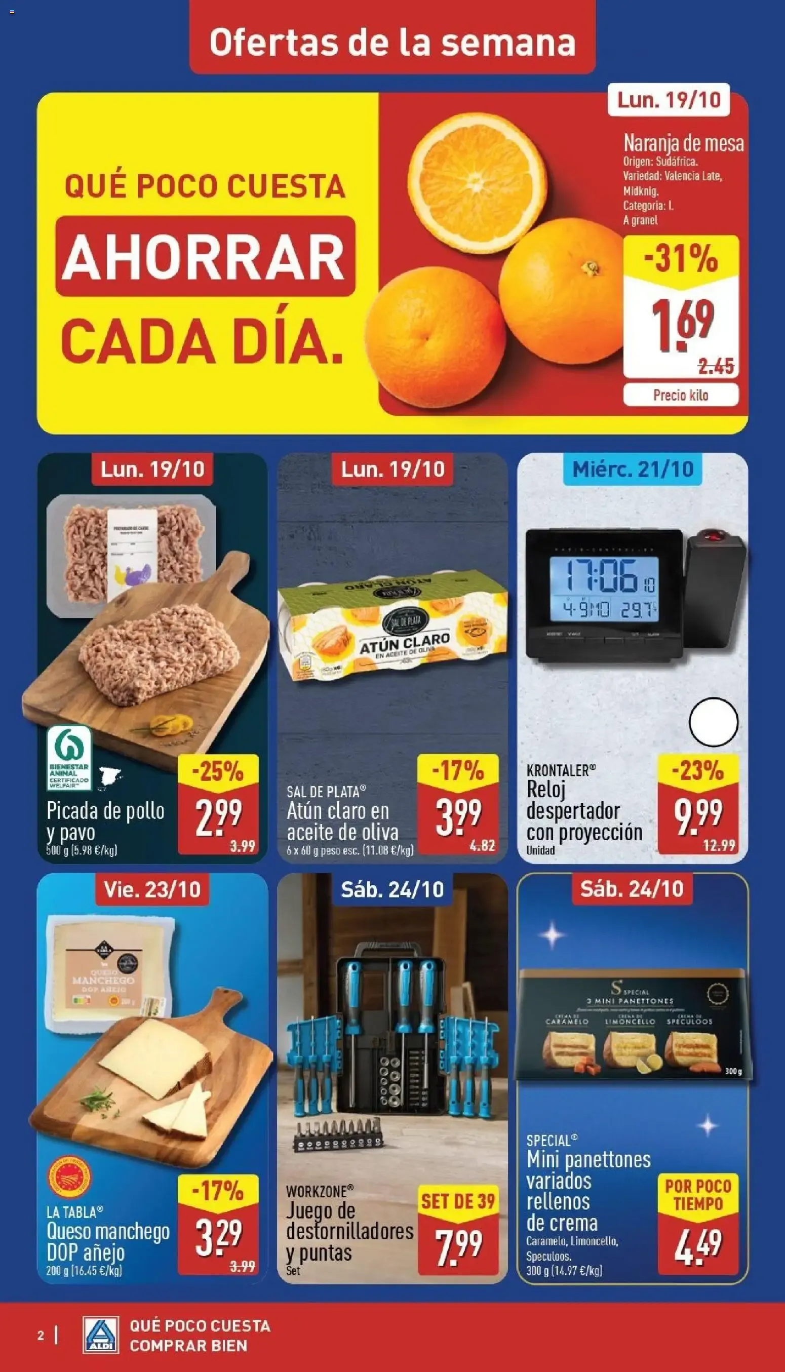Catálogo de Aldi folleto Baleares del 19/10/2026 | Catálogo 19 de octubre al 25 de octubre 2026 - Página 2