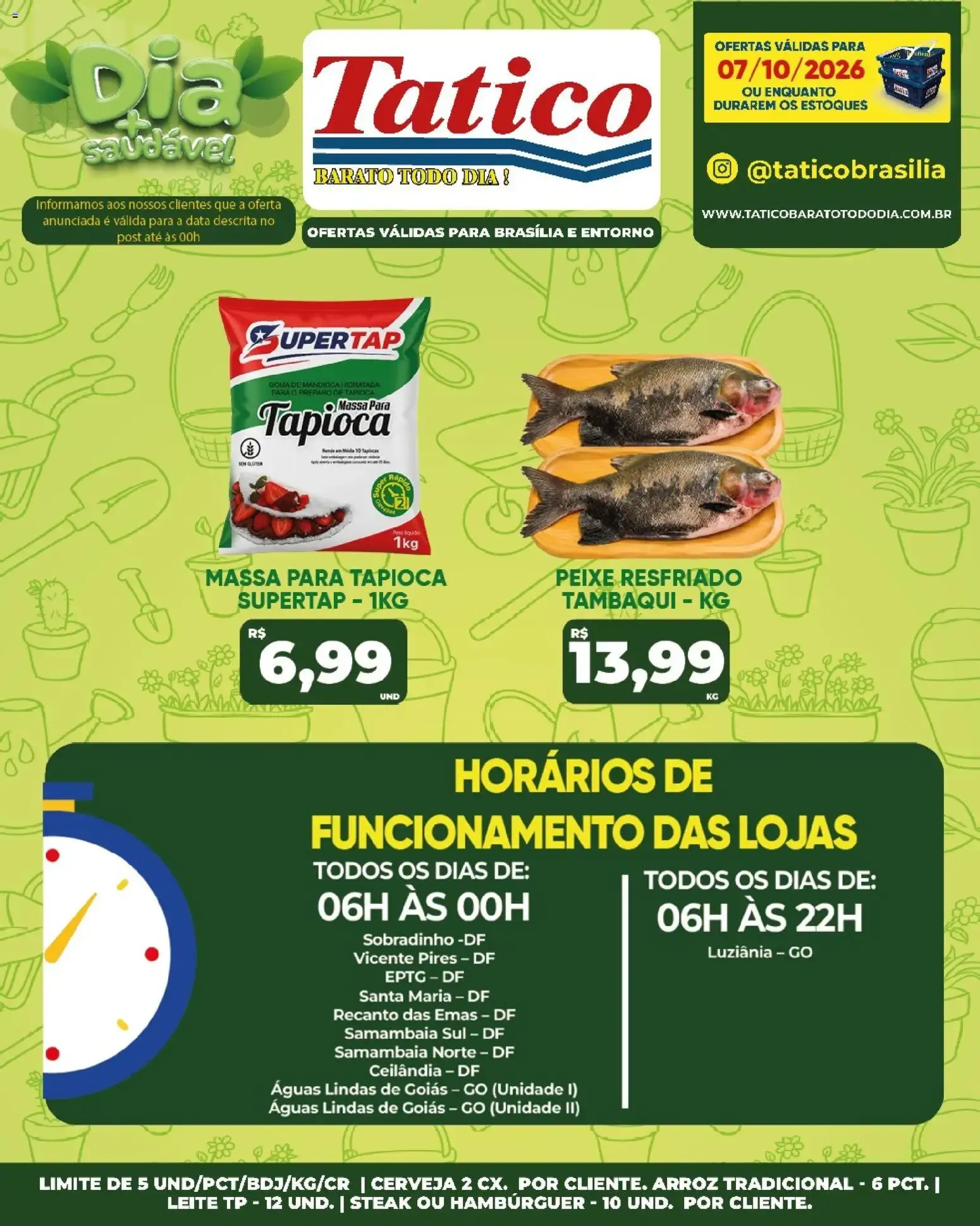 Encarte de Tatico ofertas do Dia de 07/10/2026 | Promoções Online 7 de outubro até 7 de outubro 2026 - Pagina 19