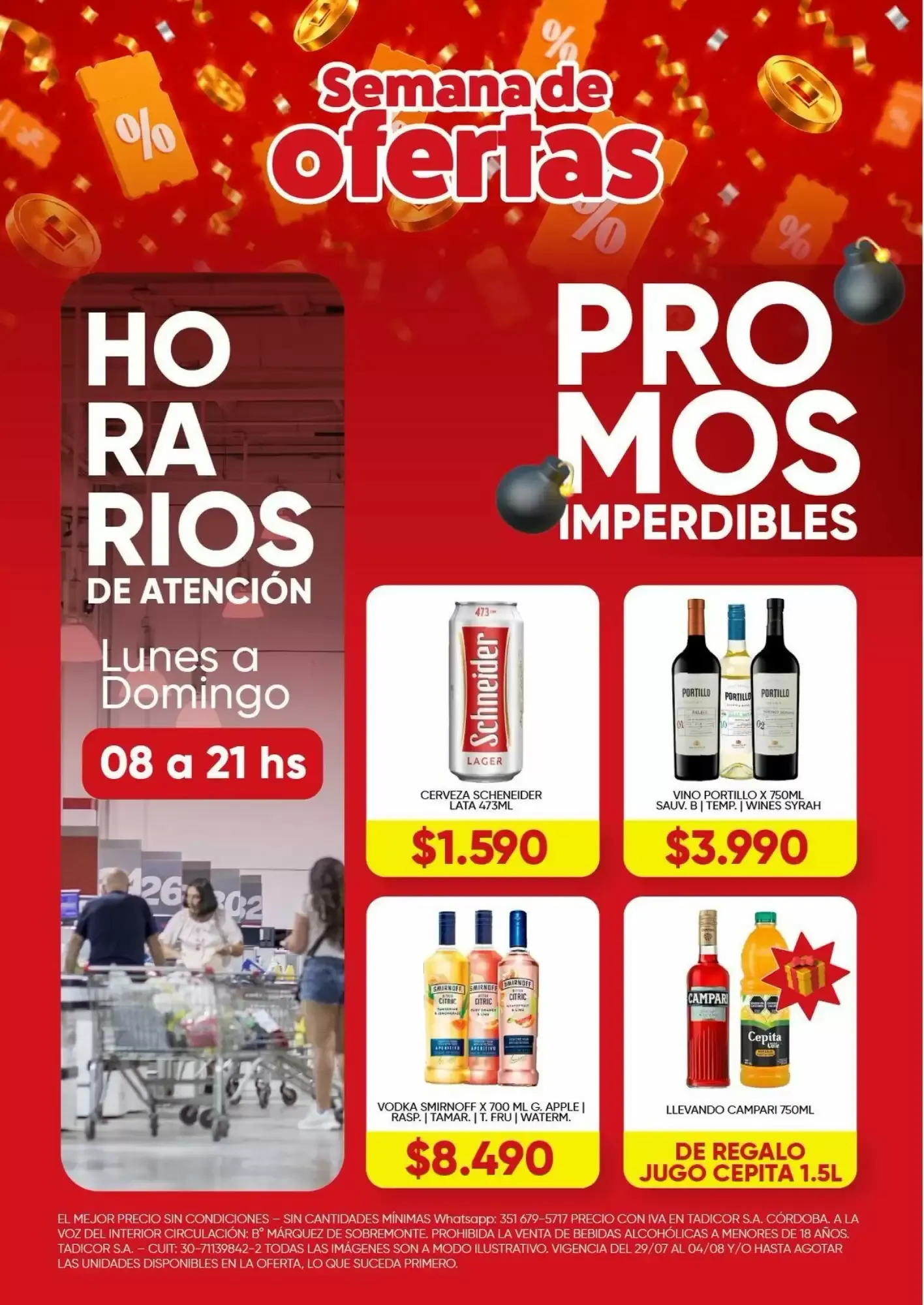 Ofertas de Tadicor Semana de ofertas 29 de julio al 4 de agosto 2026 - Página 4 del catálogo
