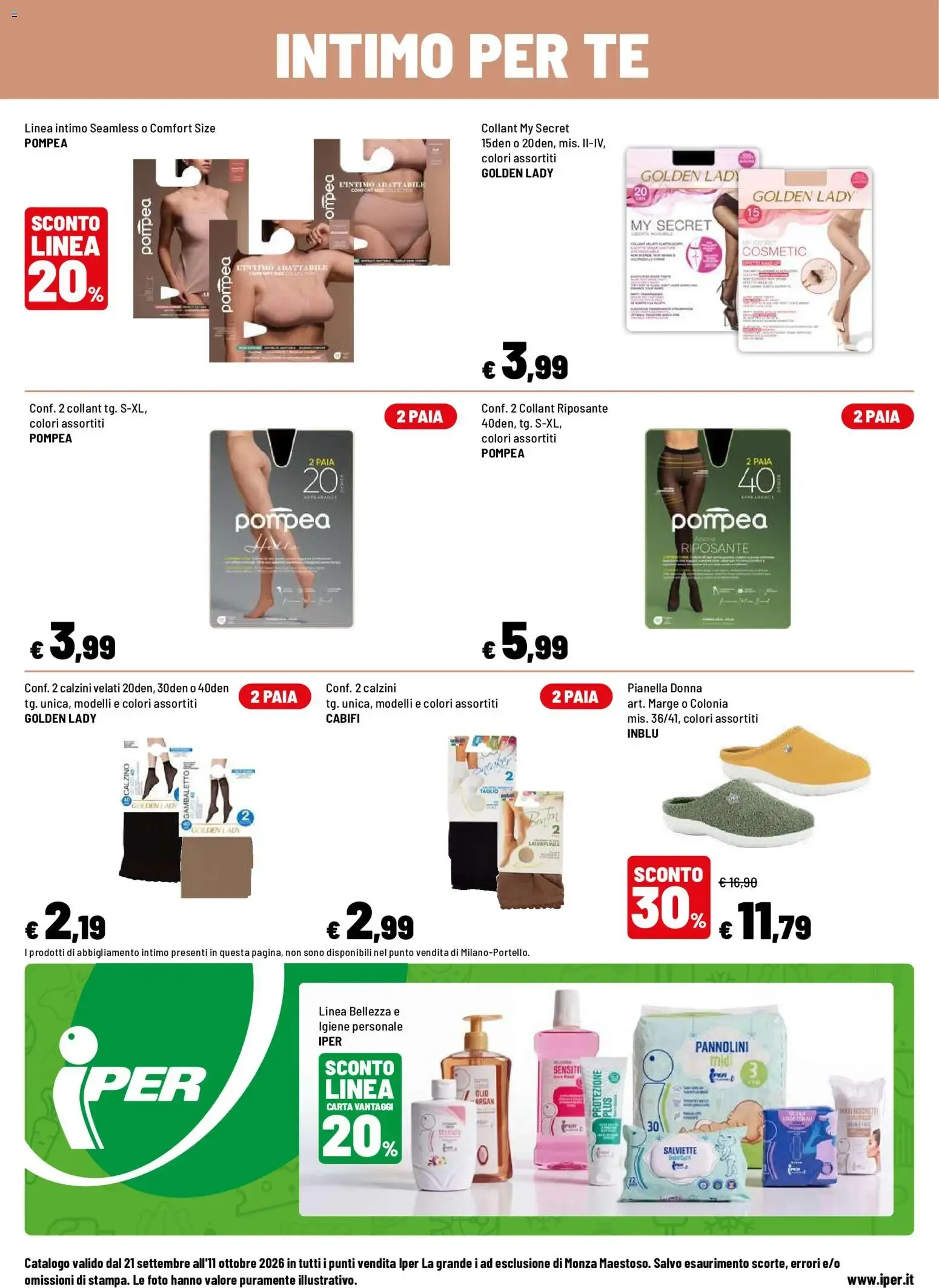Bellezza d'Autunno da 21 settembre a 11 ottobre di 2026 - Pagina del volantino 20