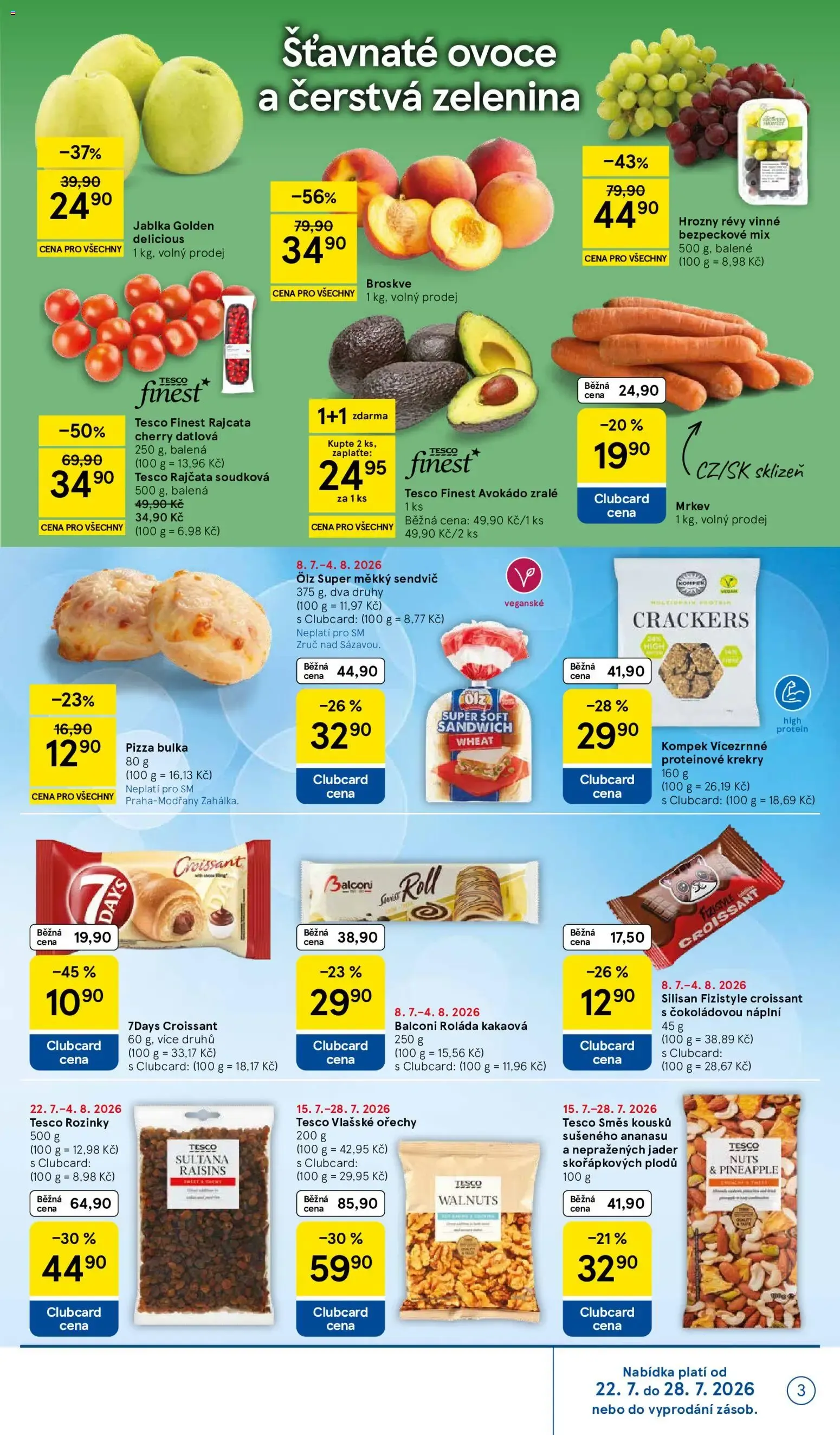 TESCO supermarket - 22. července 28. července 2026 - Page 3