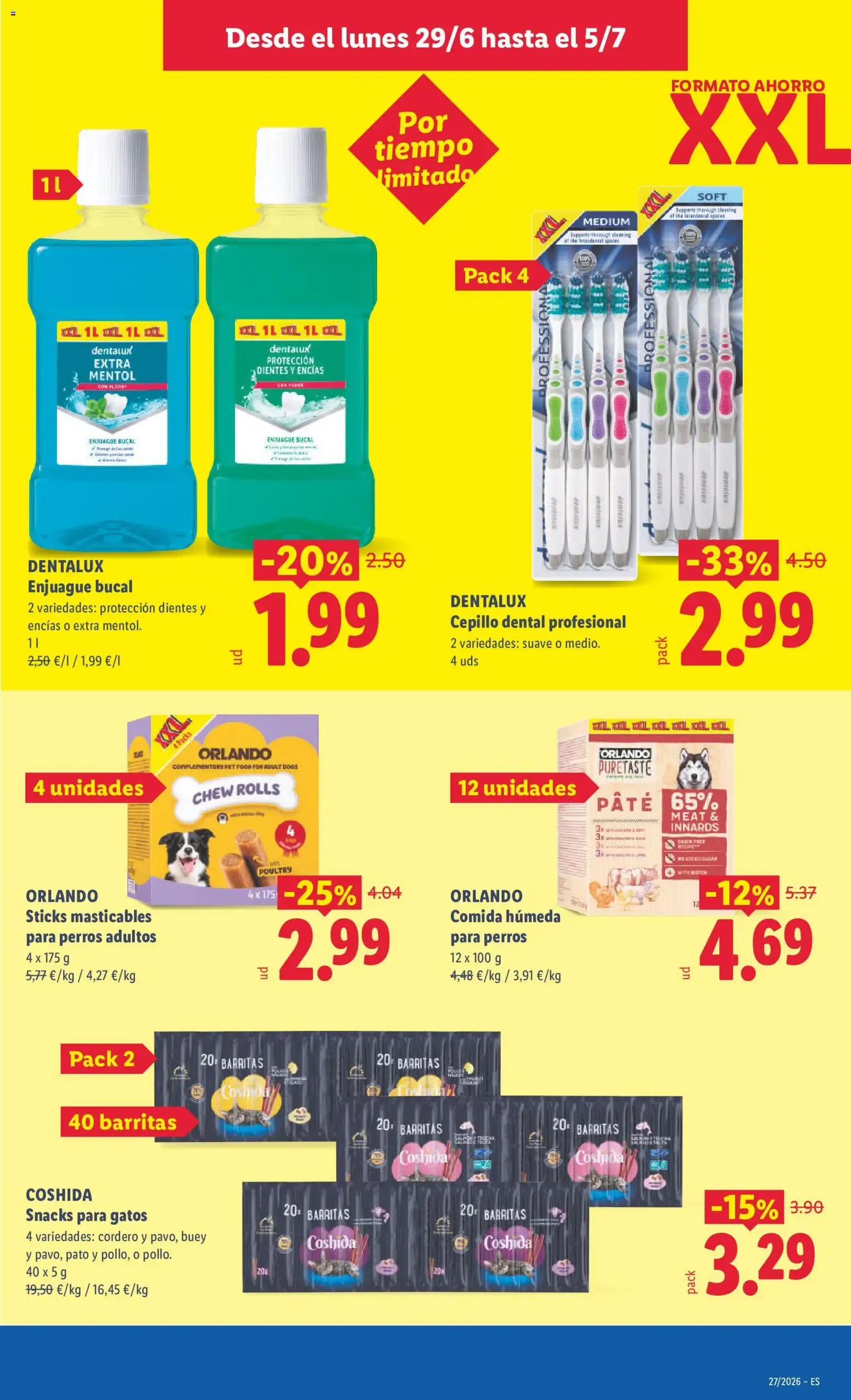 Catálogo de Con Lidl Plus acumula puntos y llévate premios extra 1 de julio al 5 de julio 2026 - Página 23