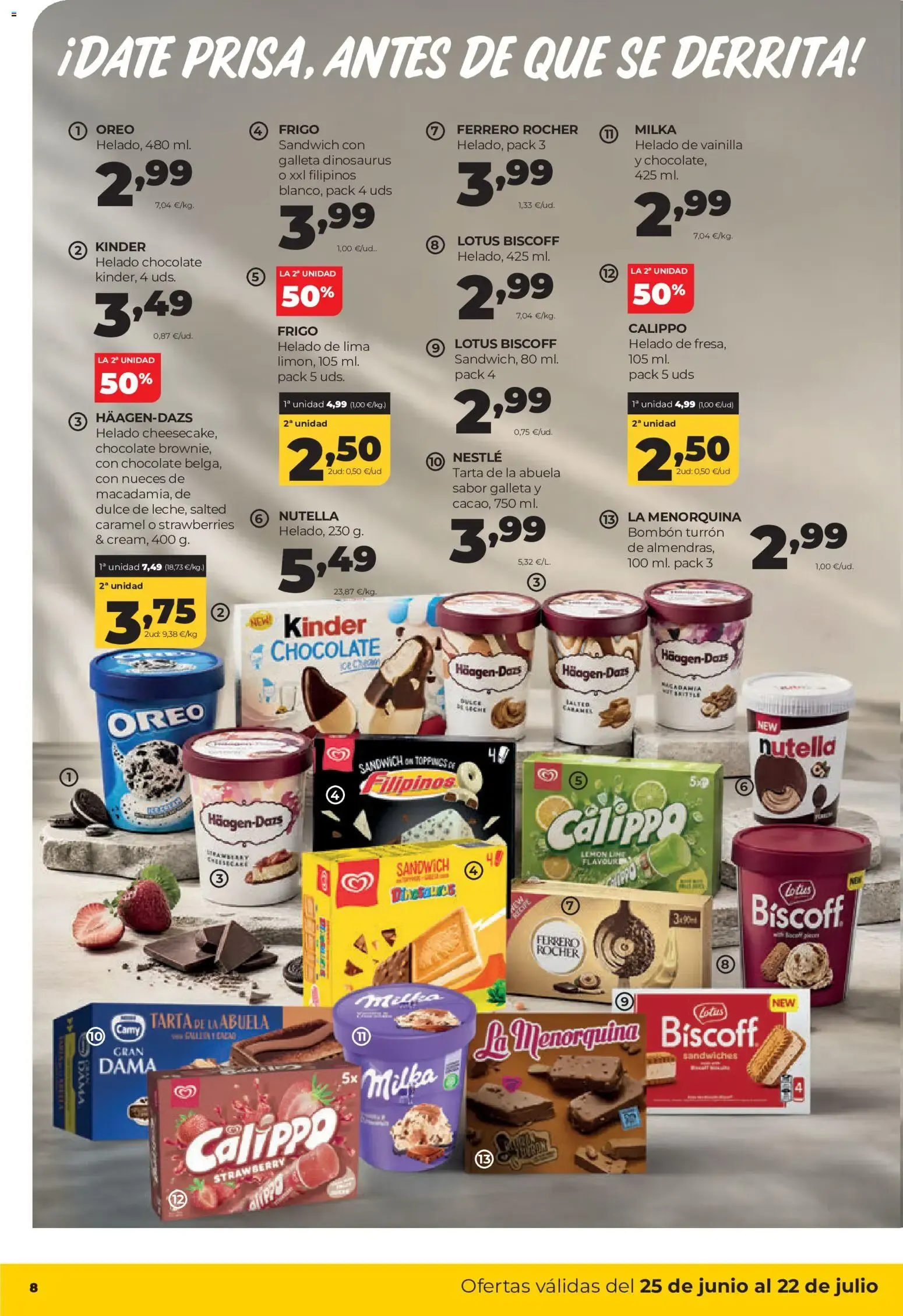 Catálogo de Alimerka folleto >> 25/06 - 22/07/2026 (catálogo) 25 de junio al 22 de julio 2026 - Página 8