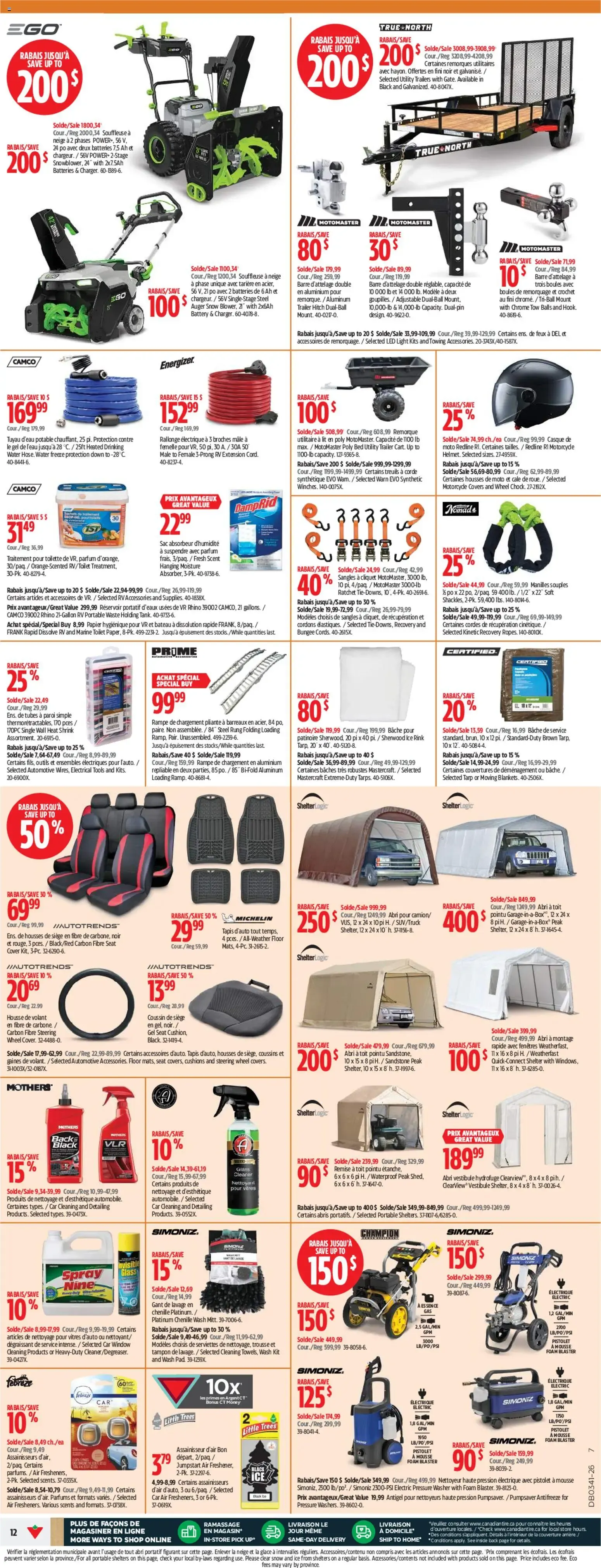 SUPER SOLDE DE L'AUTOMNE from October 8 to October 14 2026 - flyer page 12