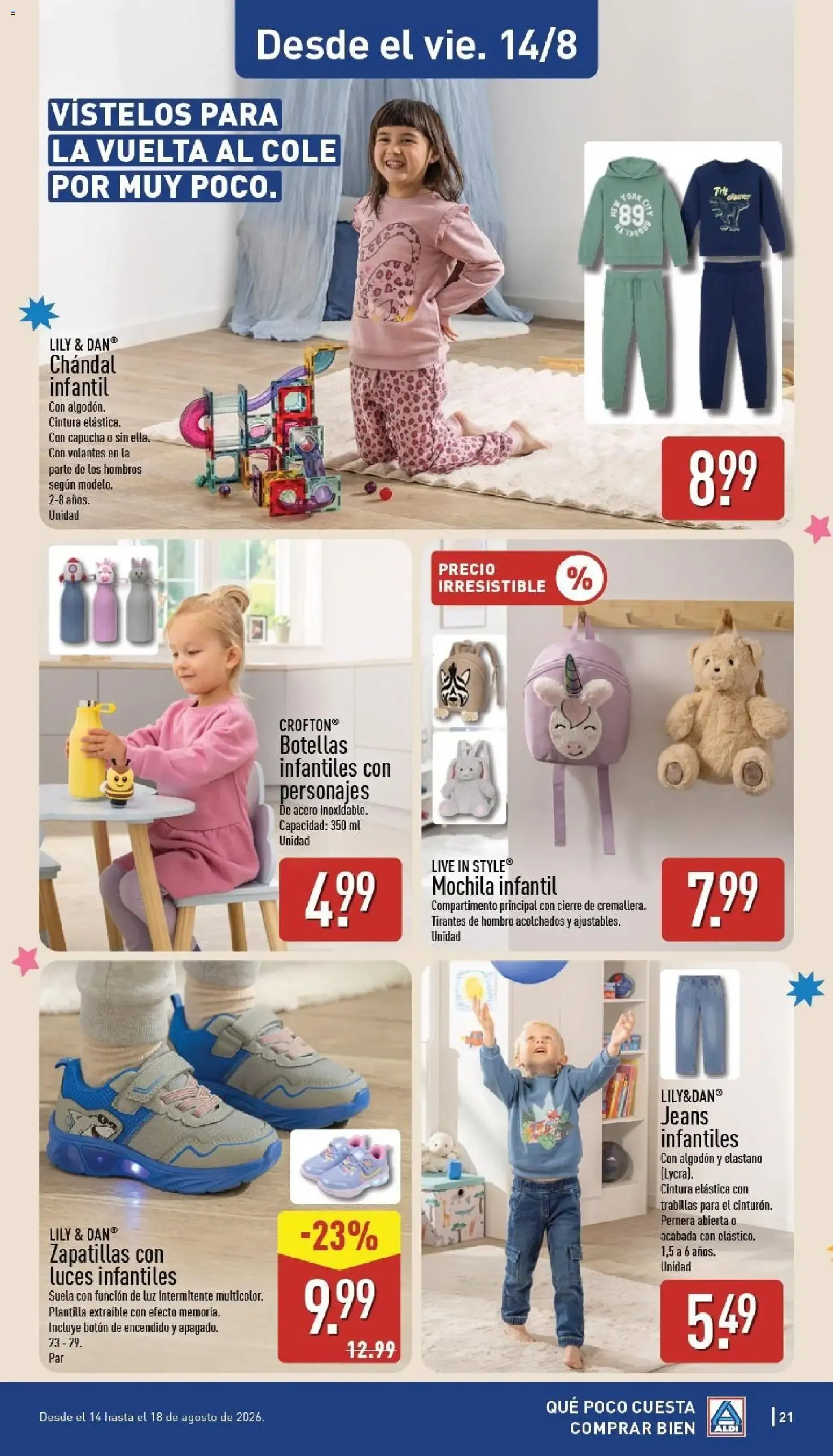 Catálogo de Aldi: Frescura a precios para tirarse a la piscina. 10 de agosto al 16 de agosto 2026 - Página 21