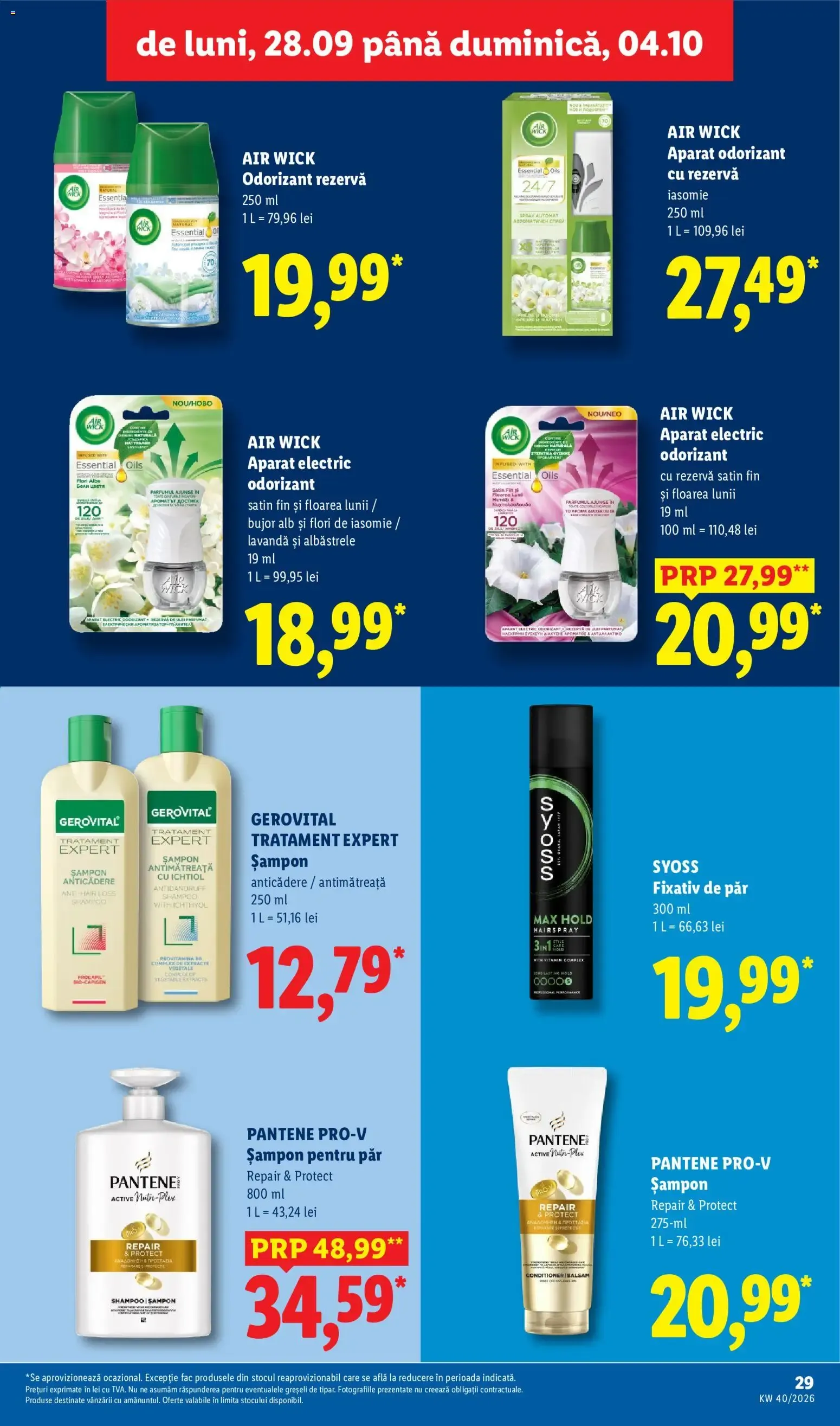 Catalog Catalog LIDL 28.09.2026 - Oferta și Revista online de la 28 septembrie până la 4 octombrie 2026 - Revista Pagina 28